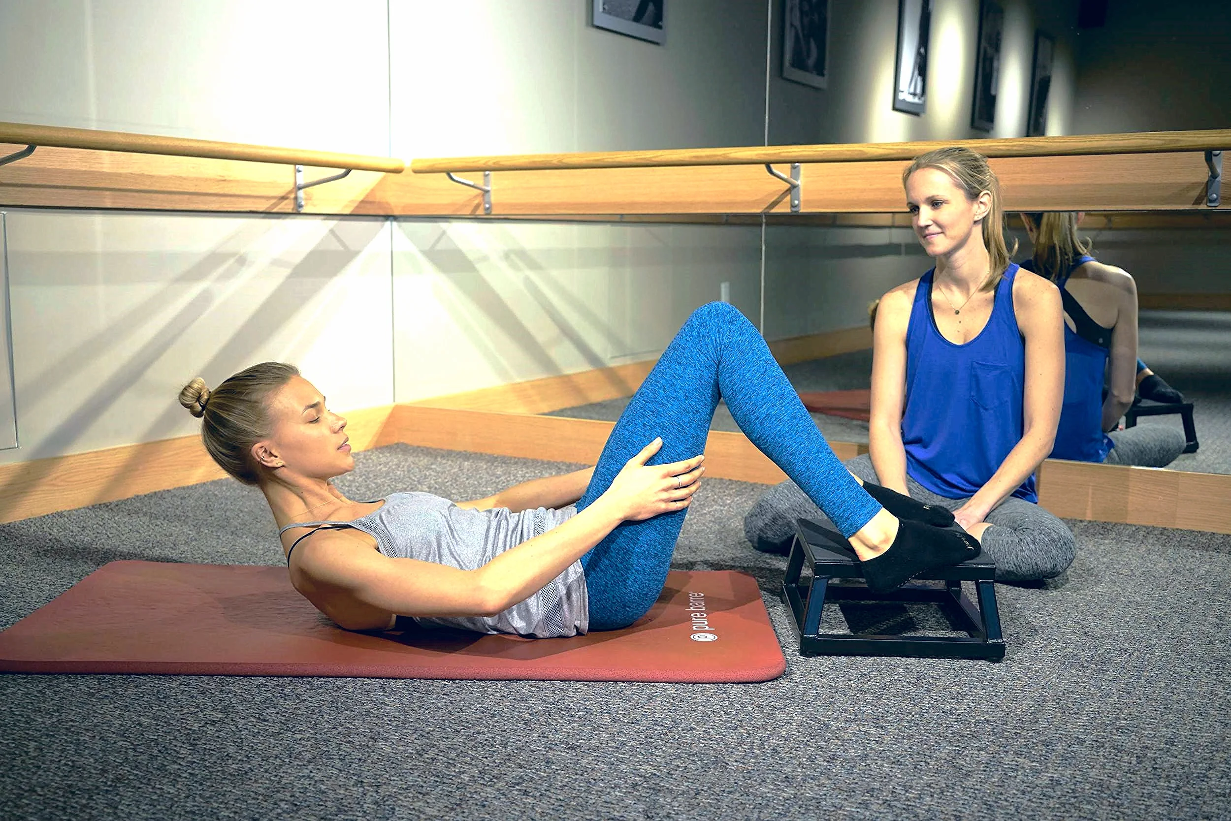 get fit with britt // platform abs