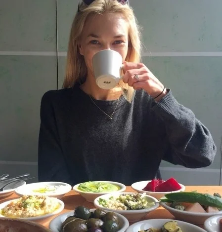 russh magazine // a NY food tour with model britt maren