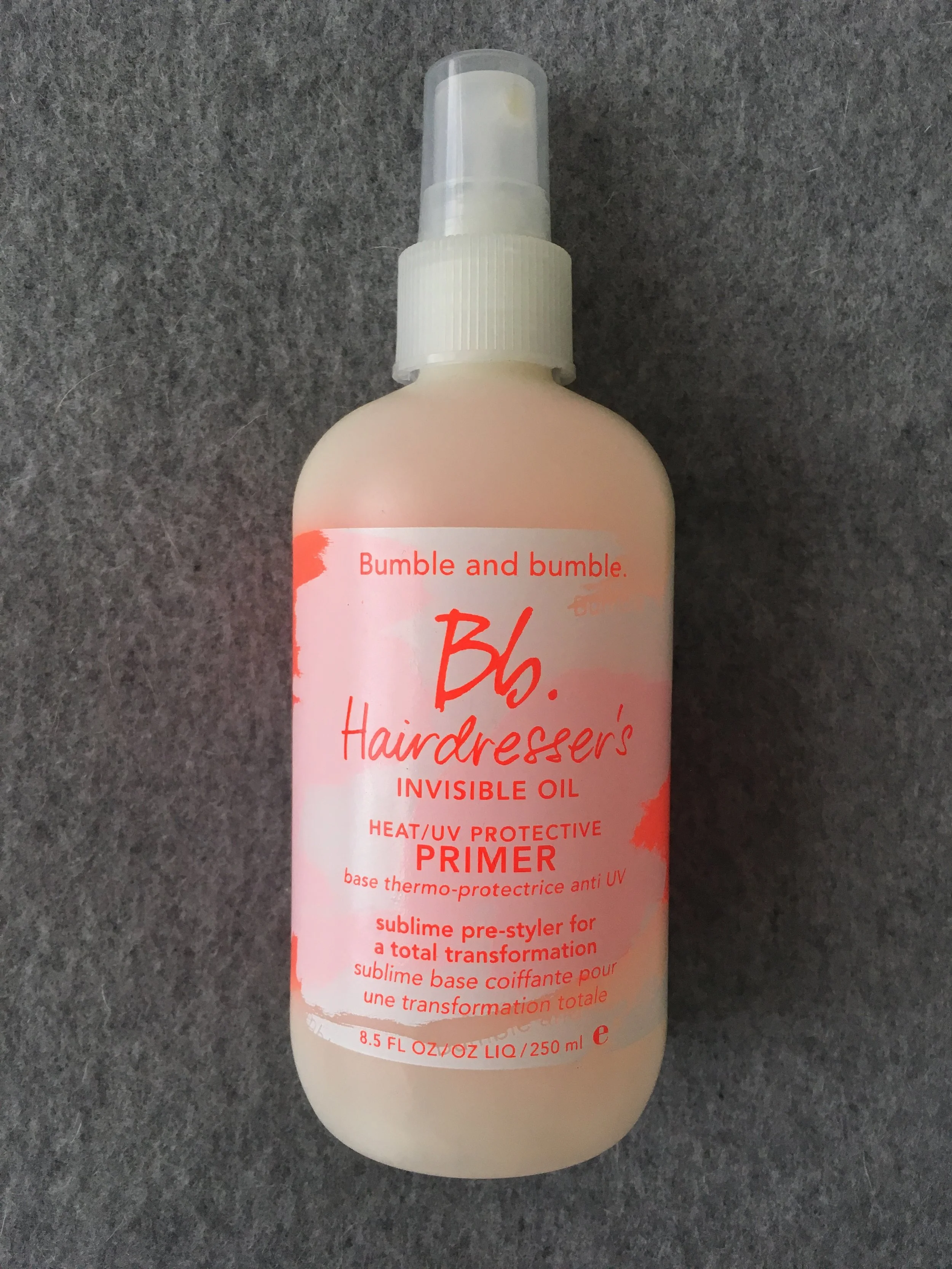 fave products // bumble & bumble hairdresser's invisible oil & primer