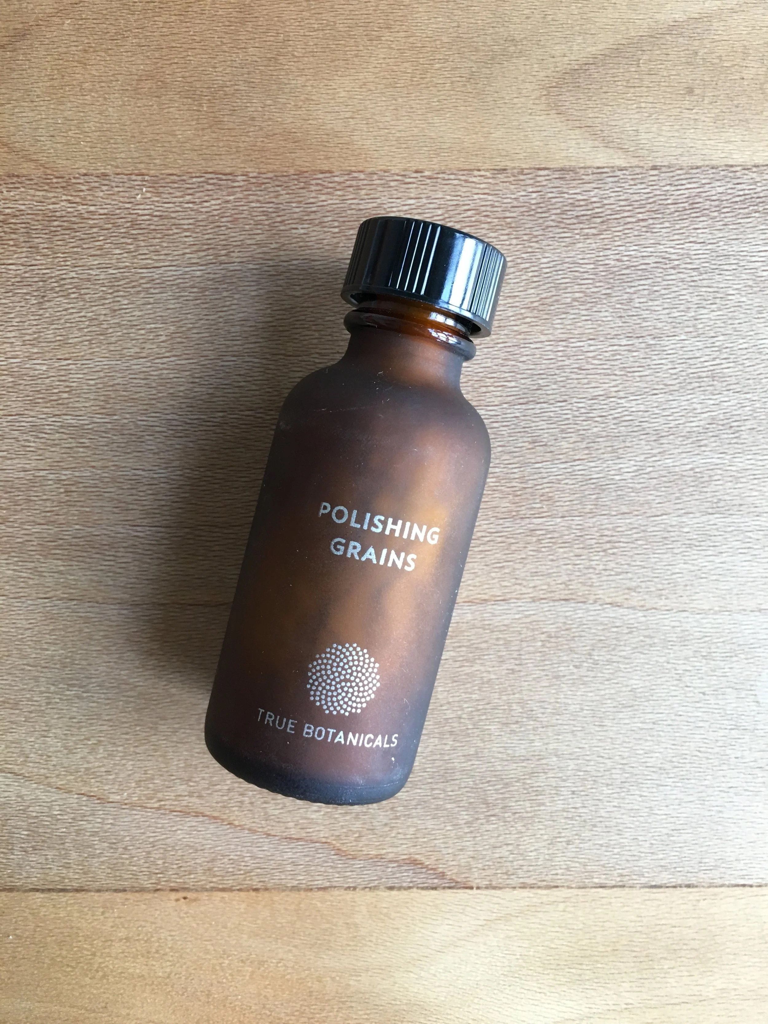 fave products // true botanicals polishing grains