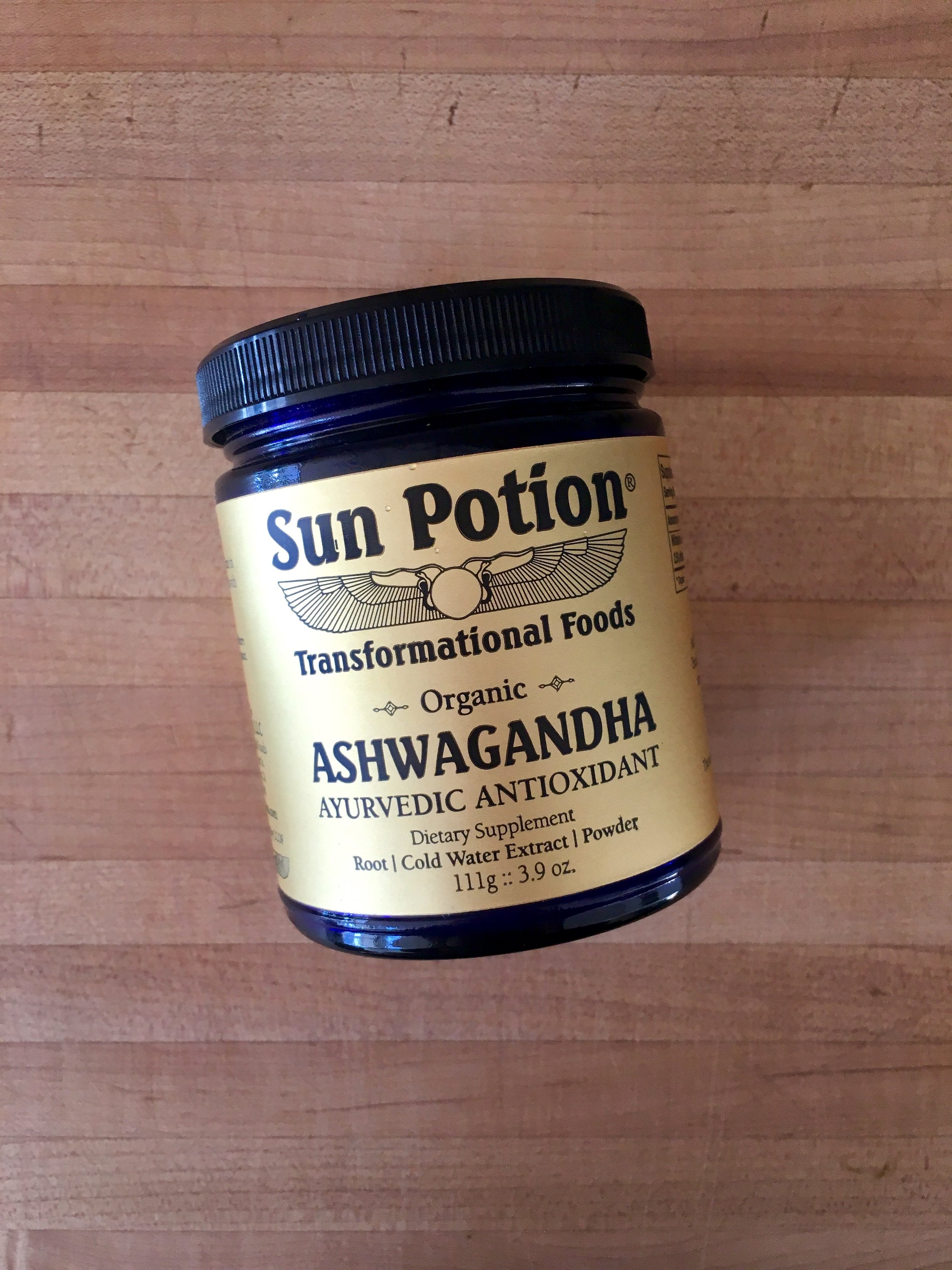 fave products // sun potion ashwagandha