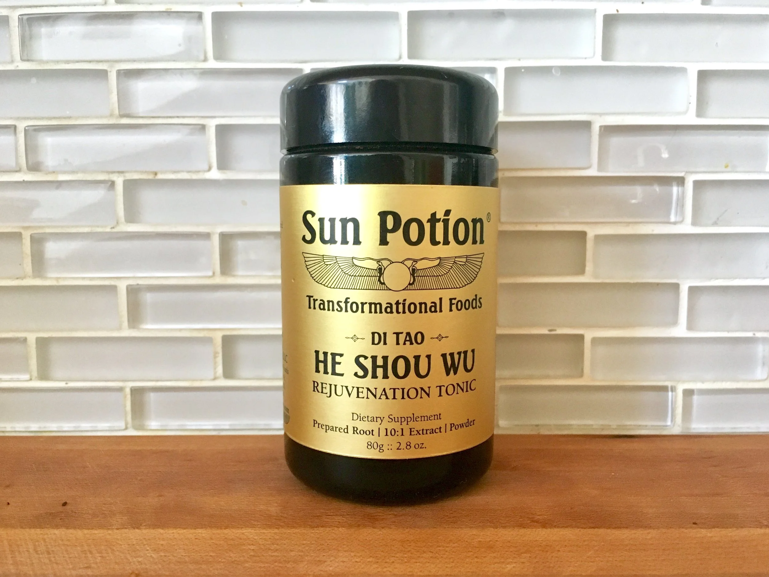 fave products // sun potion he shou wu