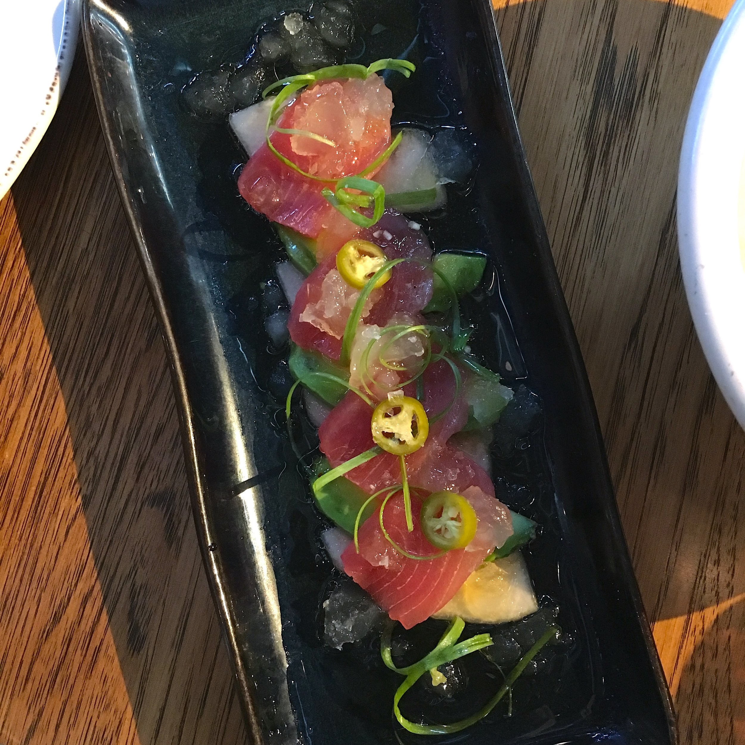 ahi tuna sashimi