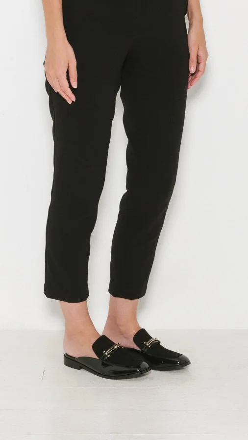 lust list // flat black mules