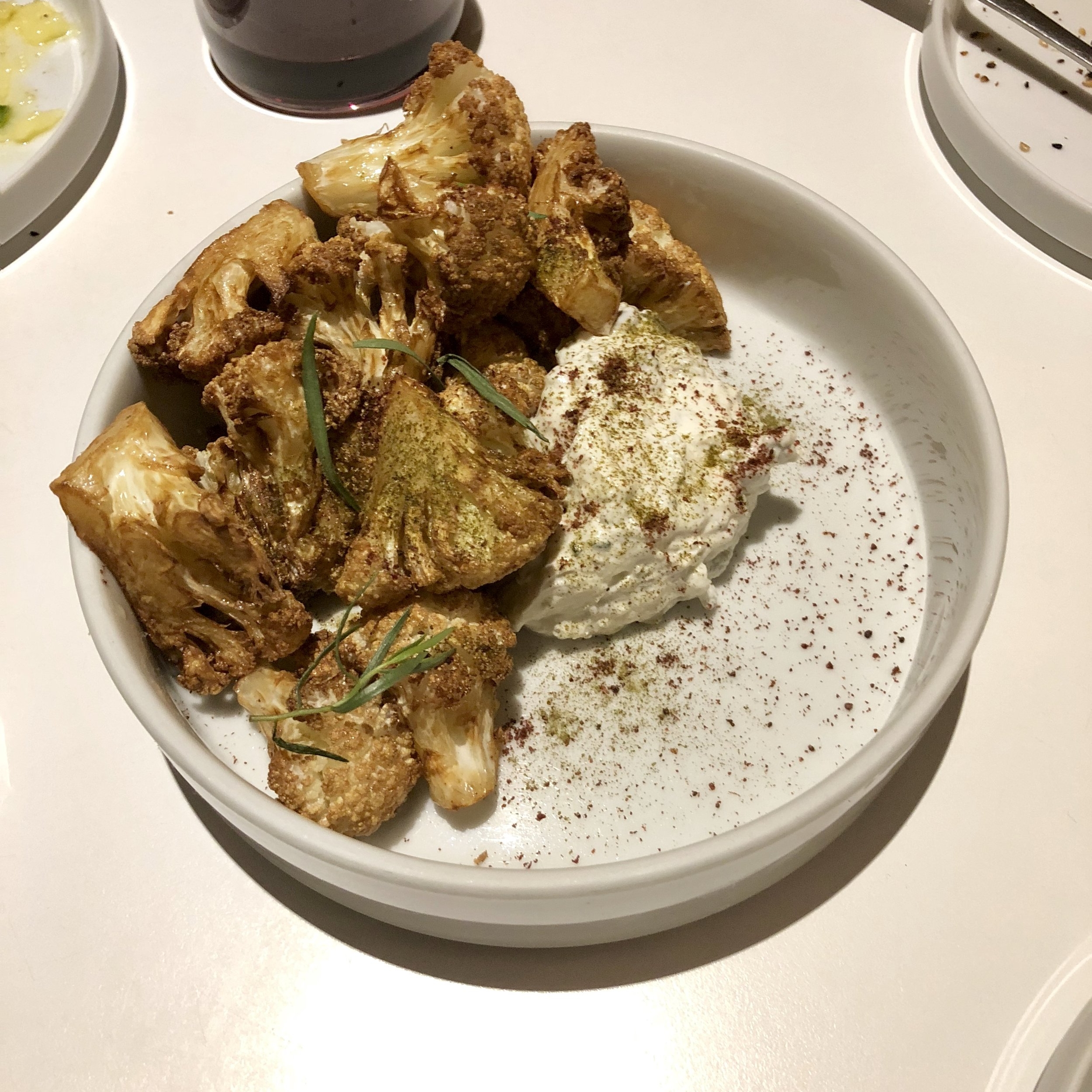 fried cauliflower