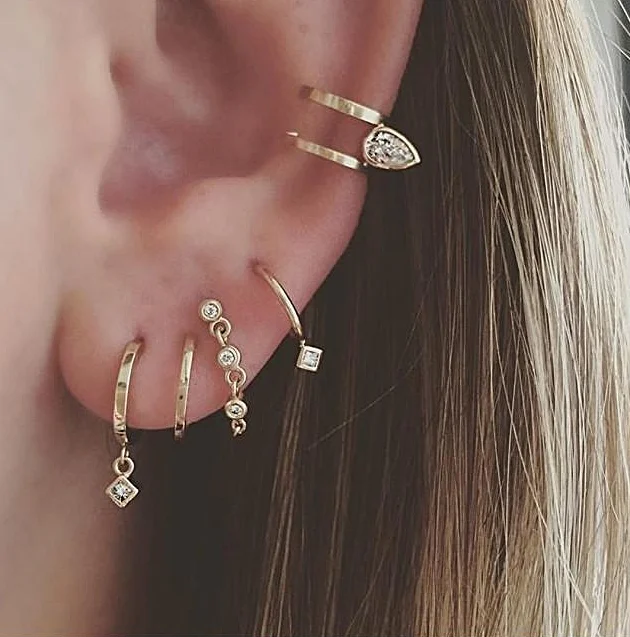 lust list // huggie hoop earrings