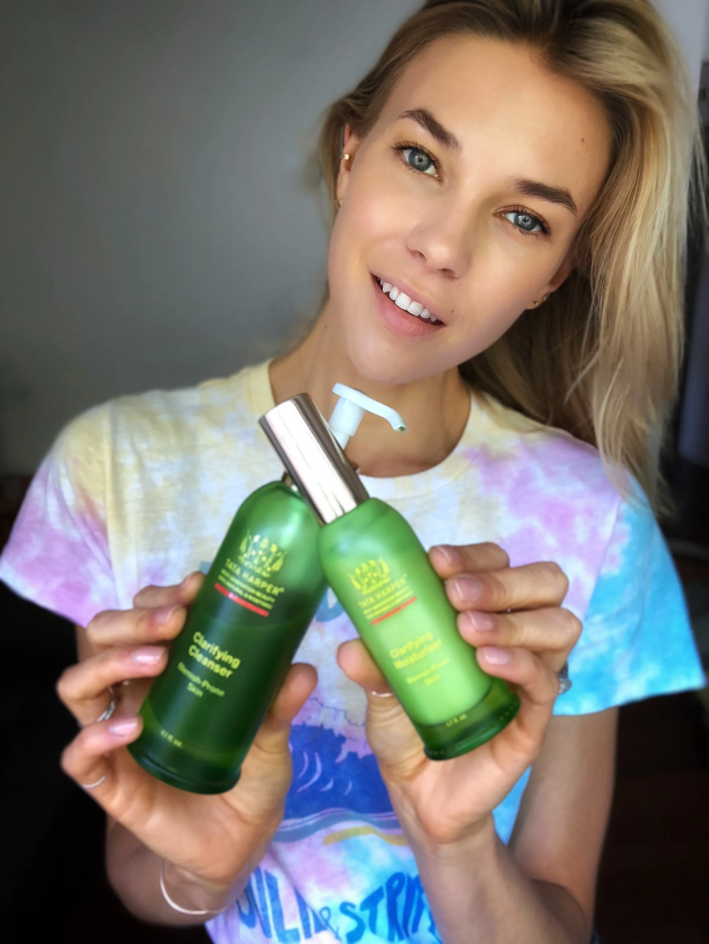 fave products // tata harper clarifying cleanser &amp; moisturizer