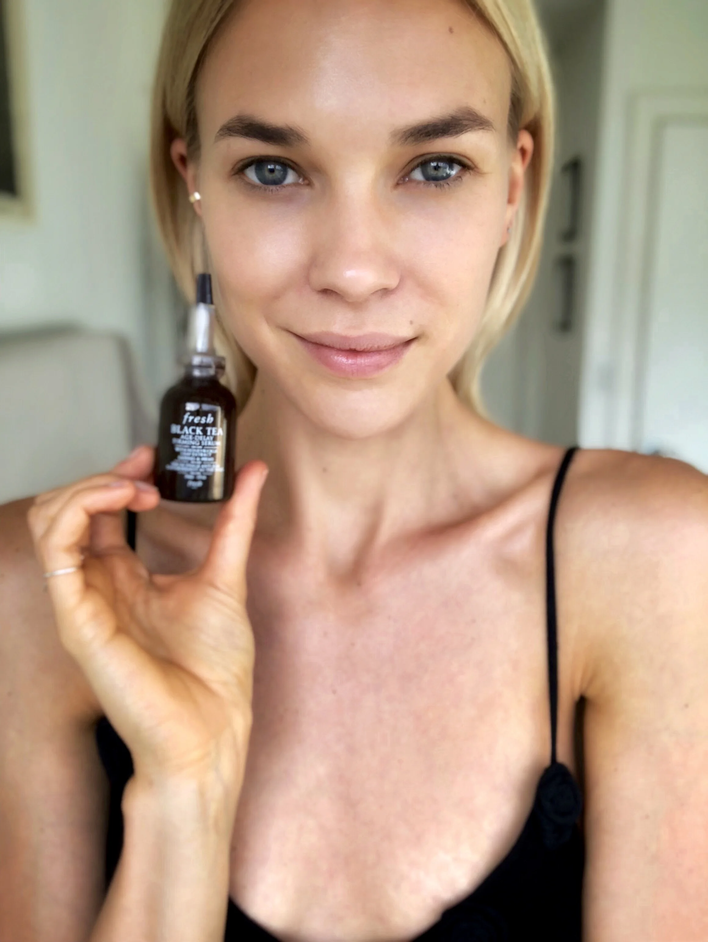 fave products // fresh beauty black tea age delay serum, eye concentrate &amp; mask