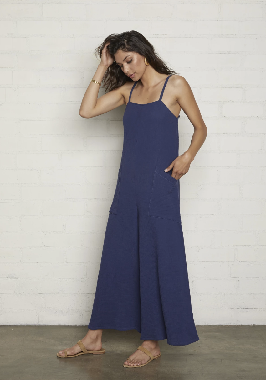 lust list // cotton gauze jumpsuit