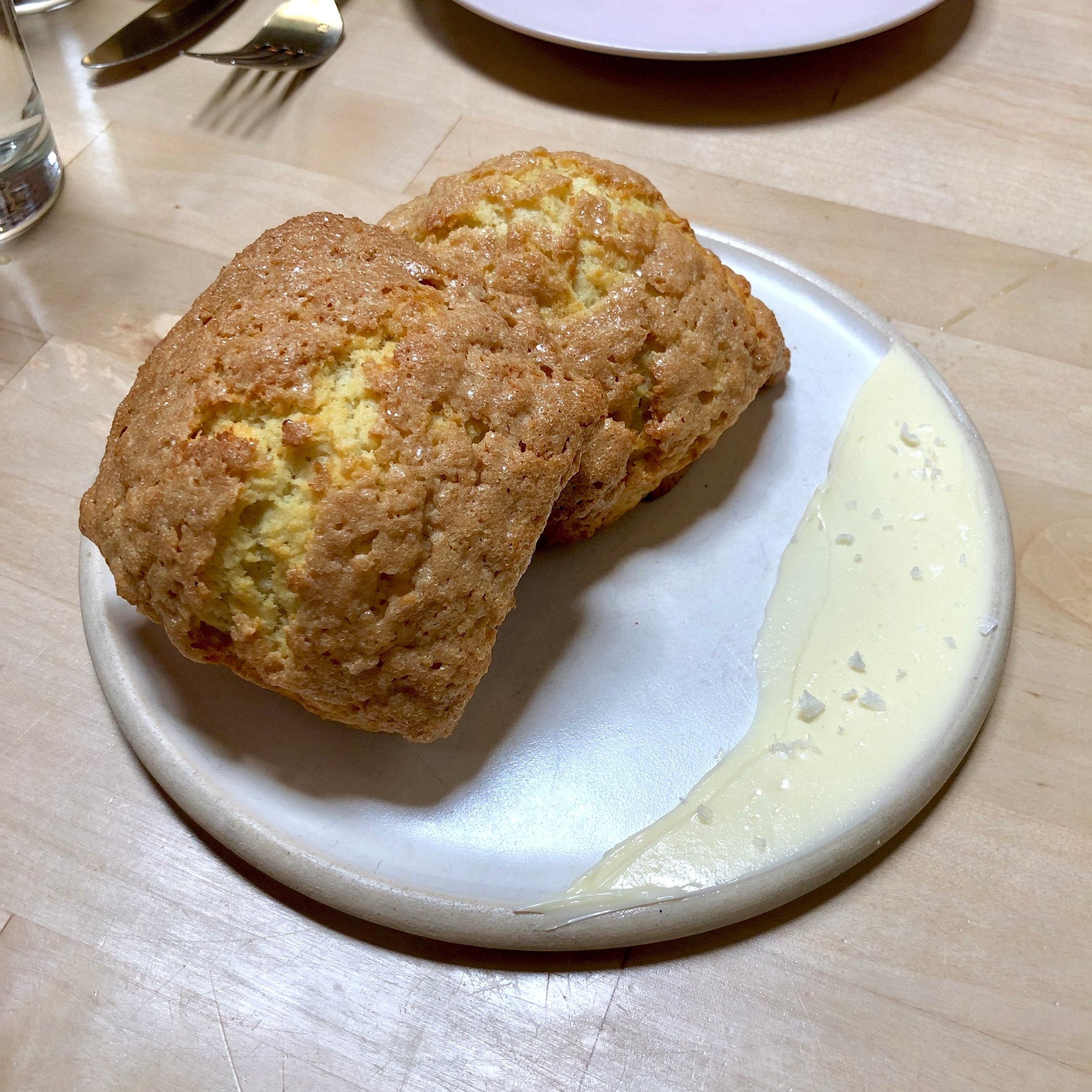  greg’s biscuits // salted honey butter 