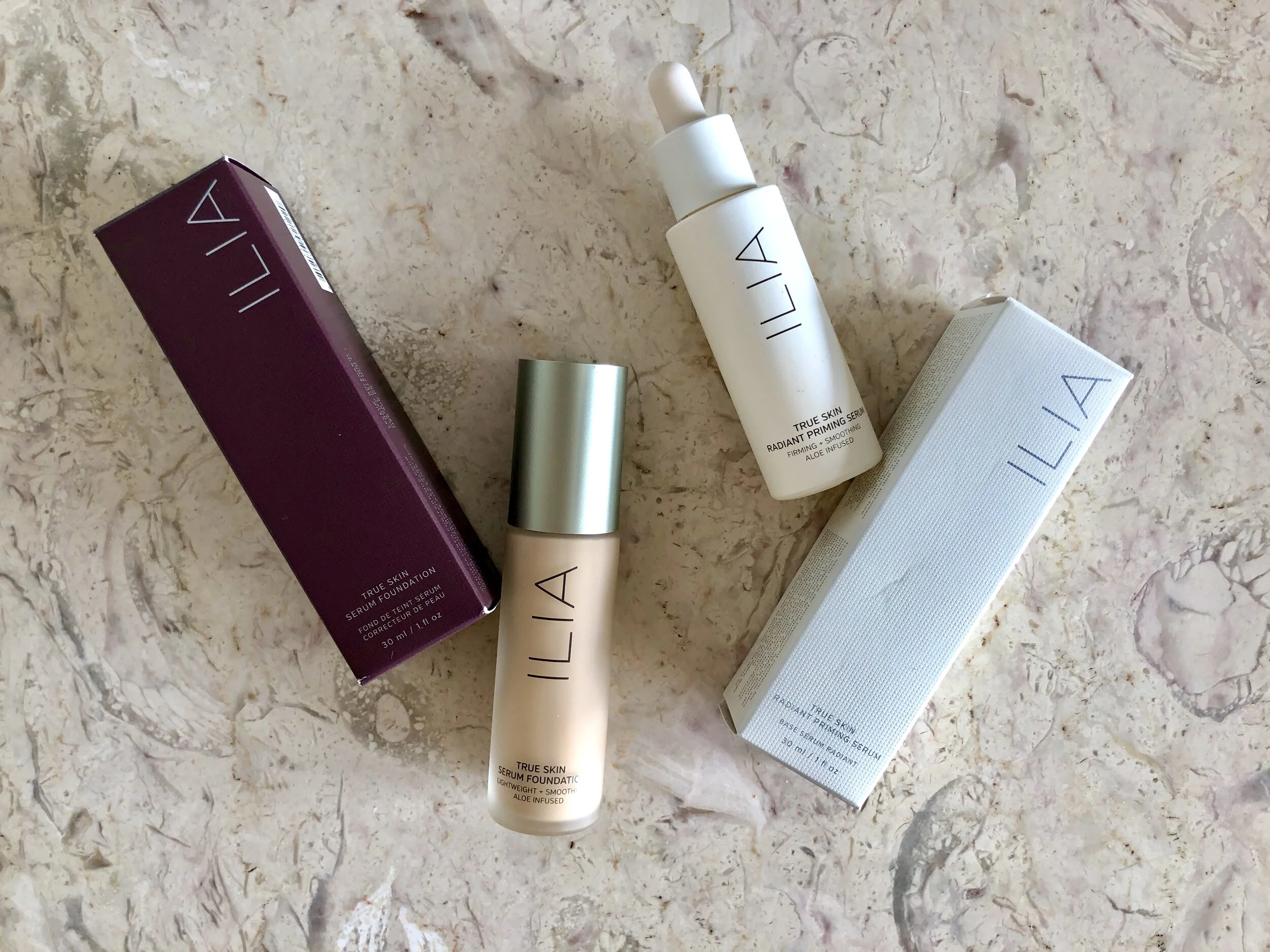 fave products // ilia beauty true skin radiant priming serum & serum ...