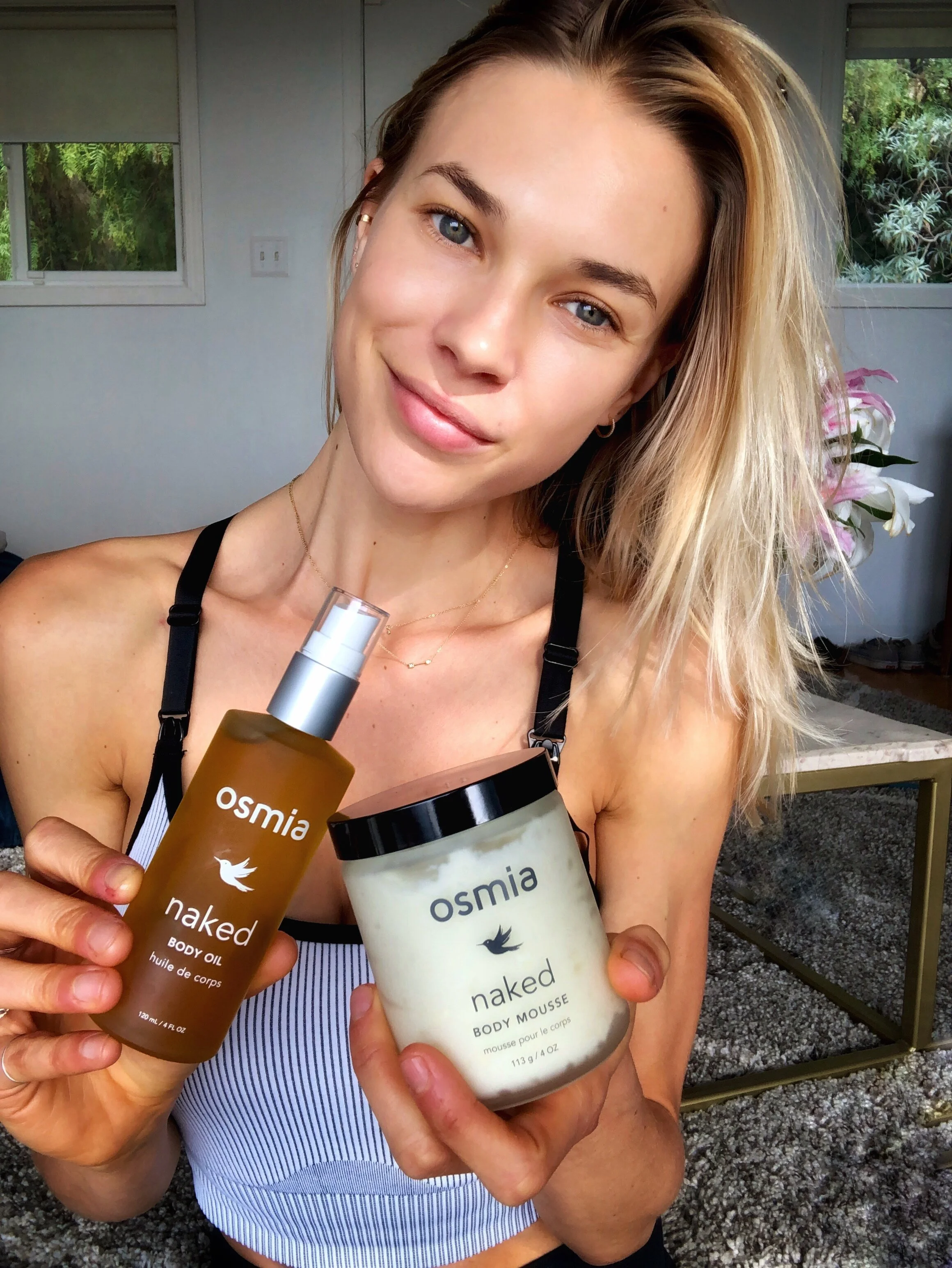 fave products // osmia organics naked body mousse &amp; oil
