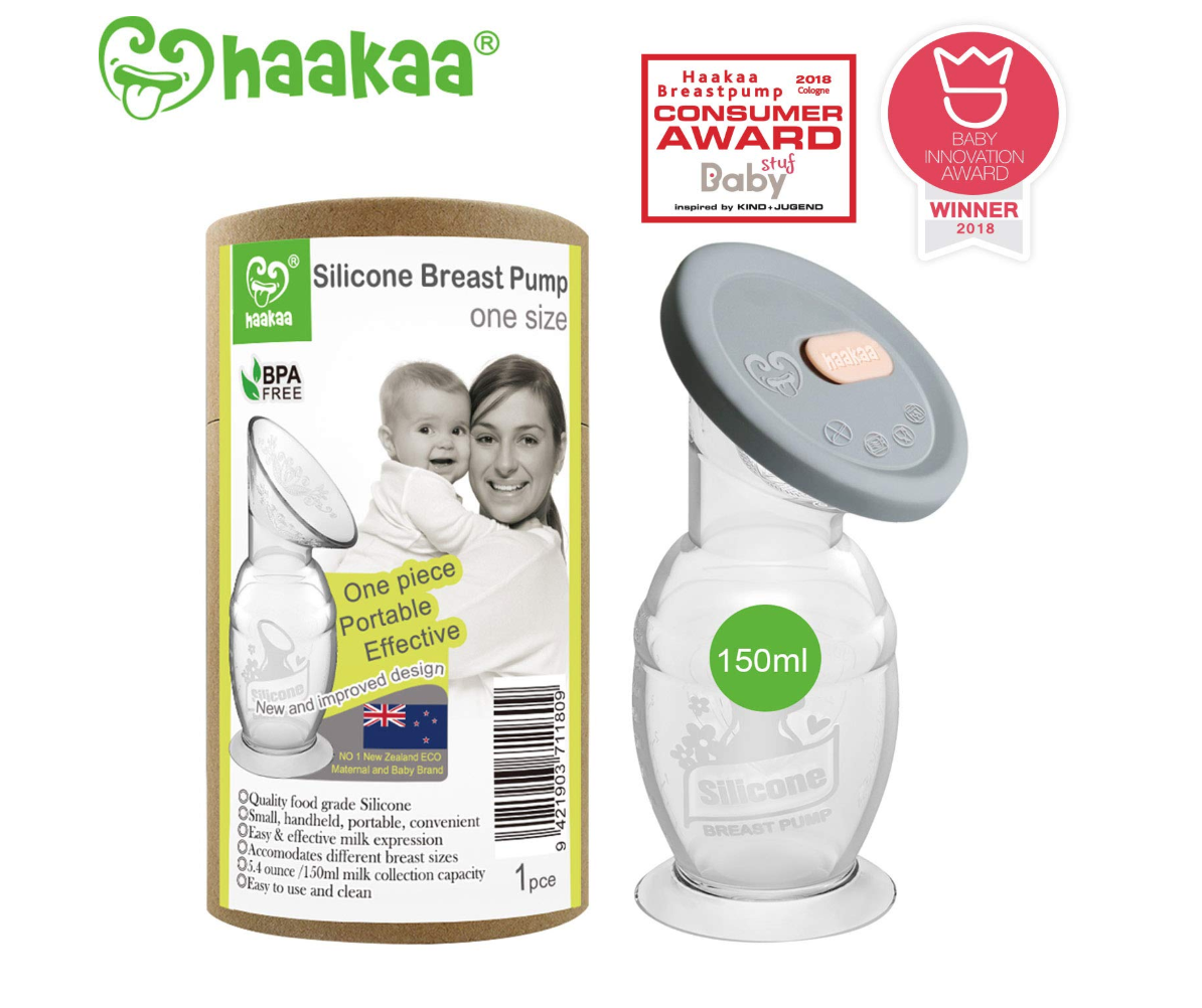 Haakaa Silicone Breast Pump & Silicone Cap