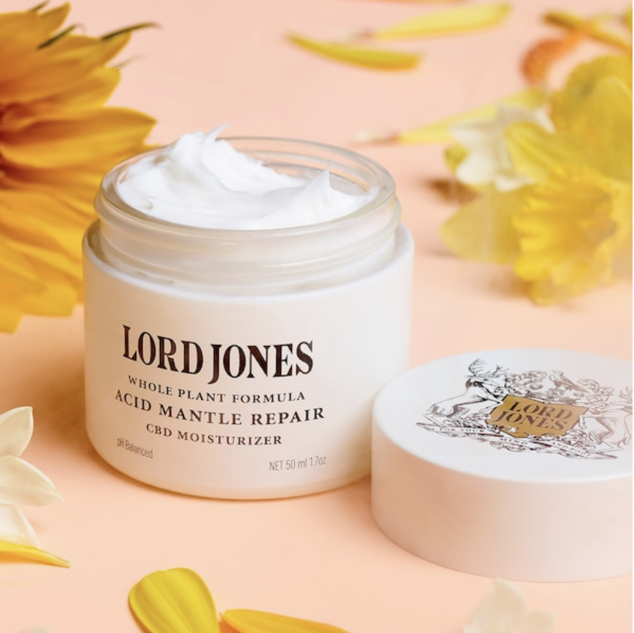 fave products // lord jones acid mantle repair cbd moisturizer