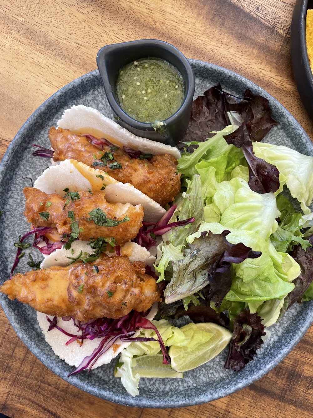 real coconut kitchen fish tacos