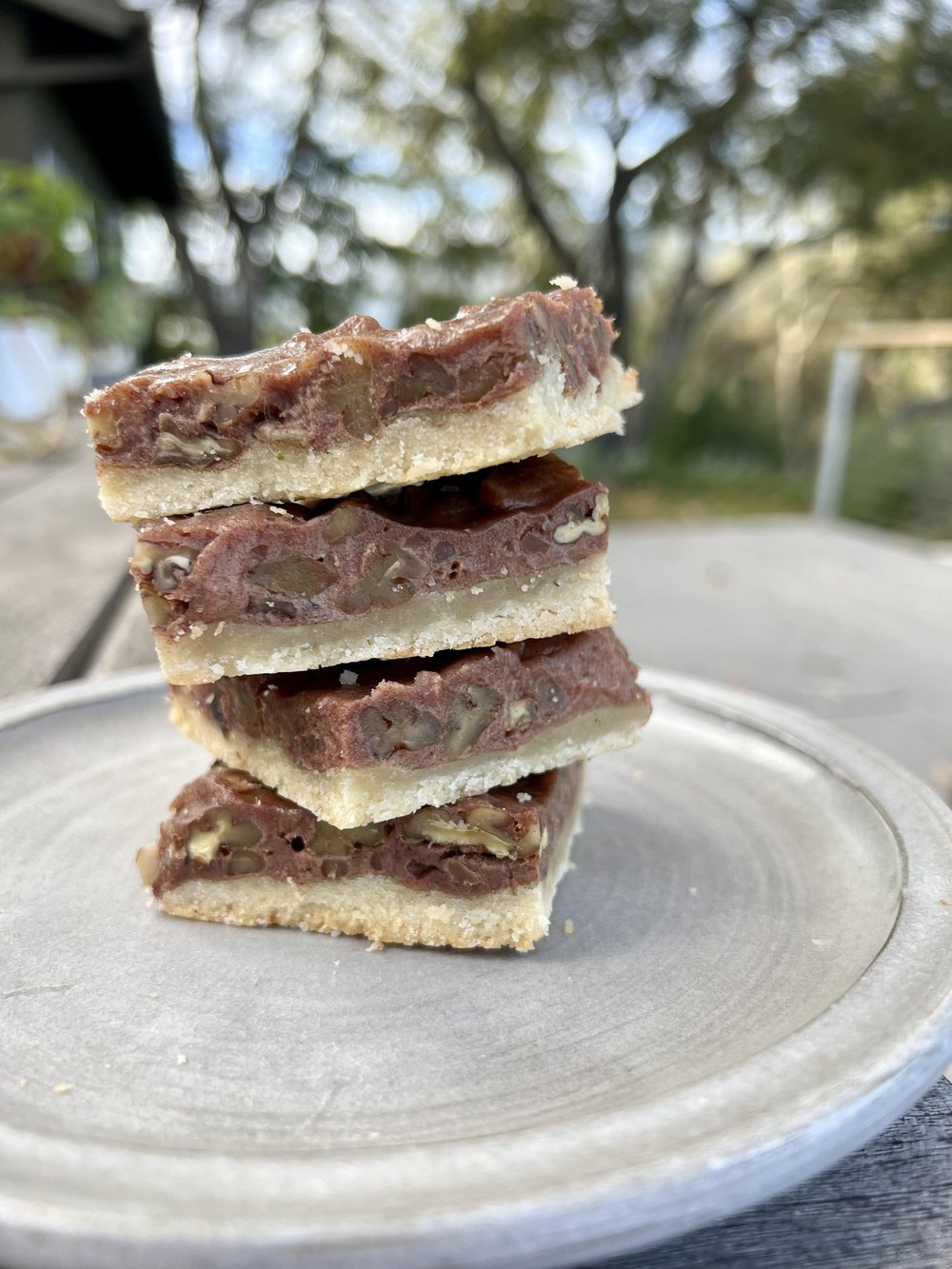 gf pecan pie bars