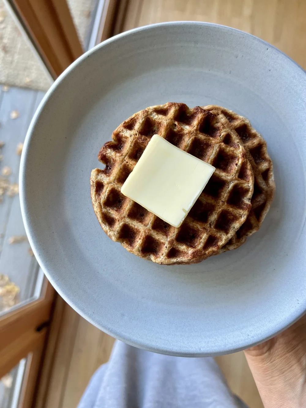 healthy blender waffles