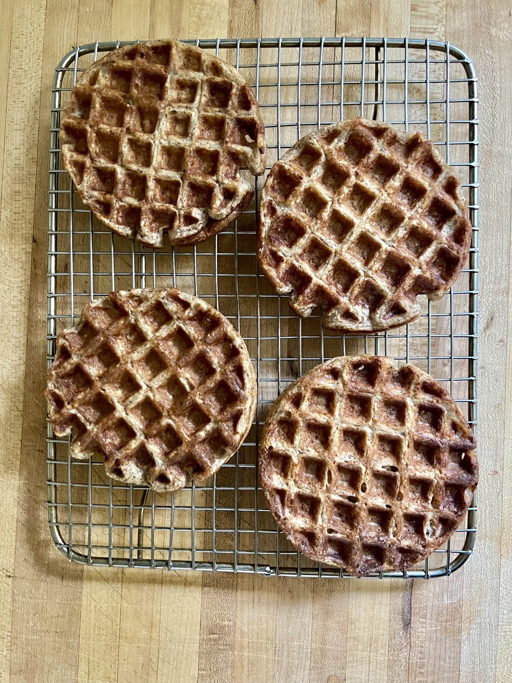 healthy blender waffles