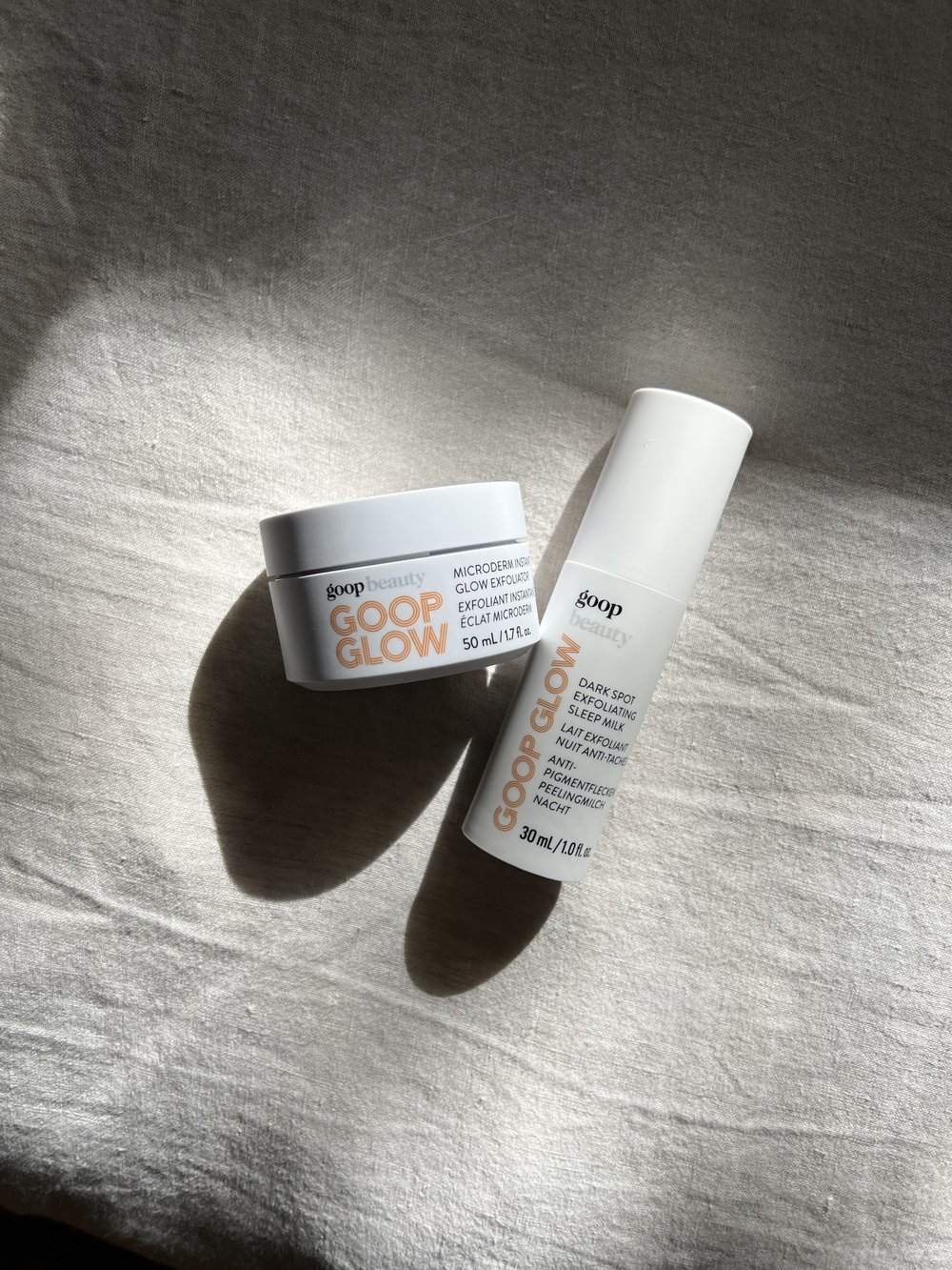 goop beauty gooplow microderm instant glow exfoliator