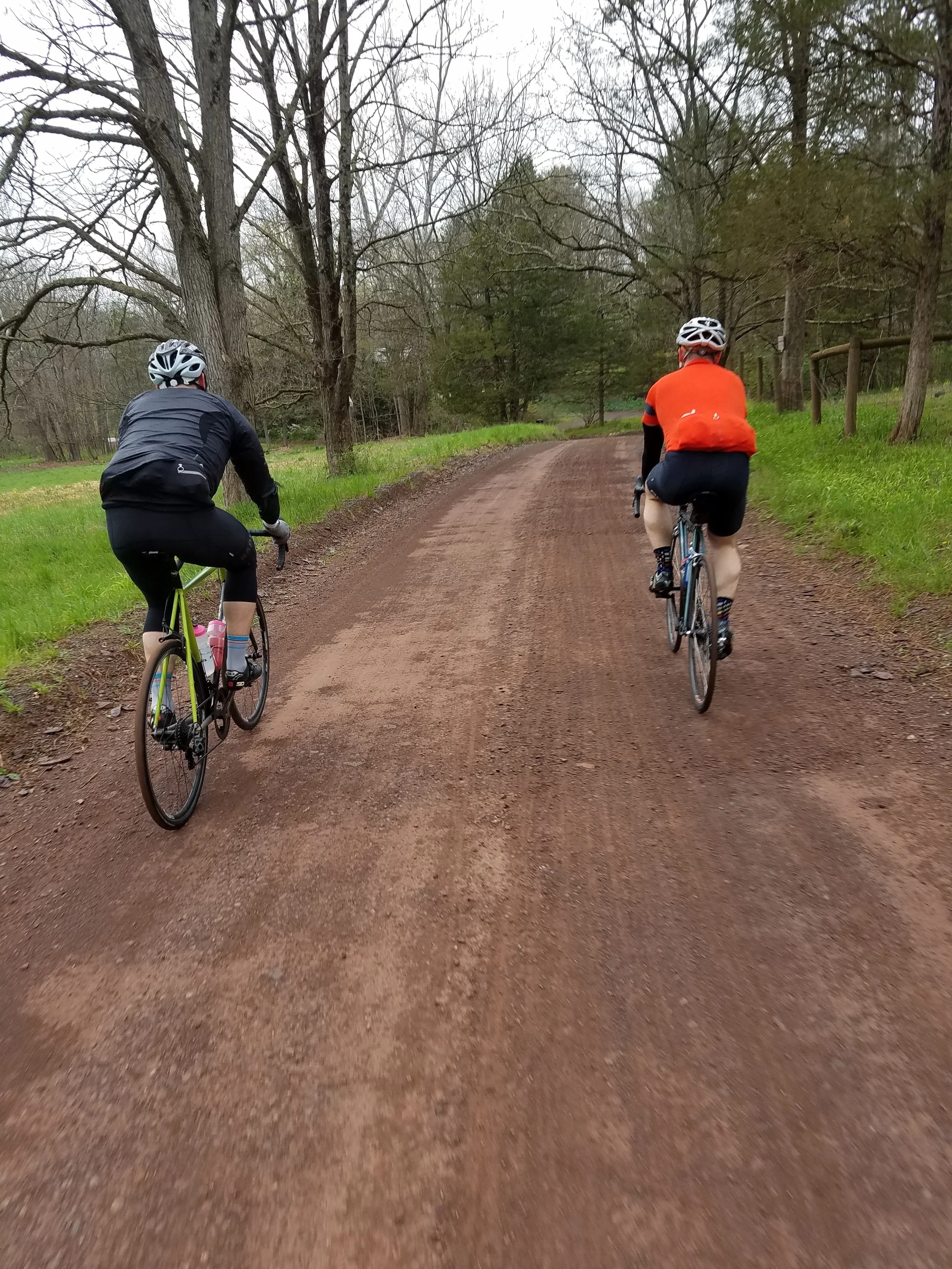 Chris on the left, Nick on the right. Good times straight ahead.
