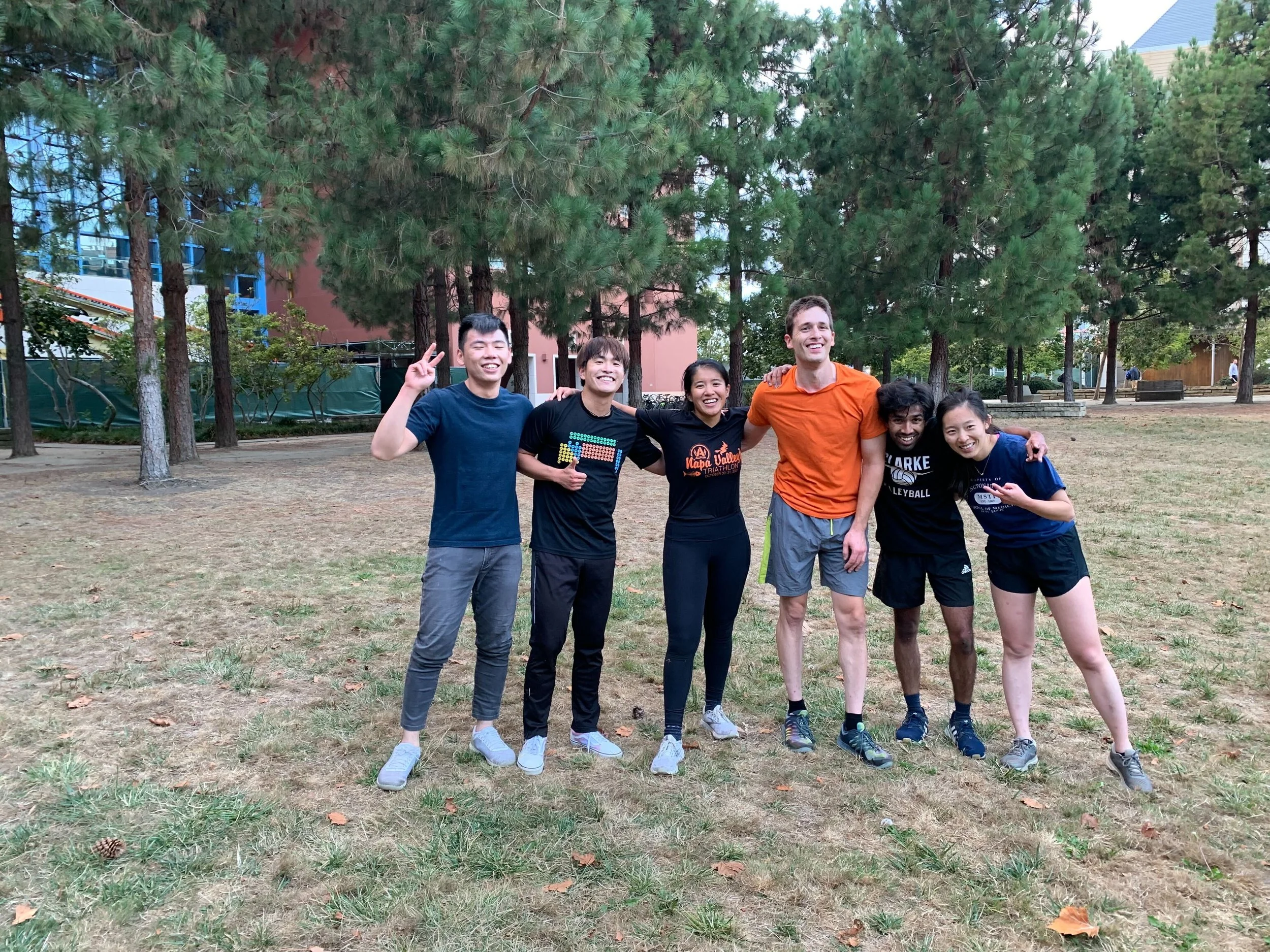 Bubble soccer at the QBI Symposium