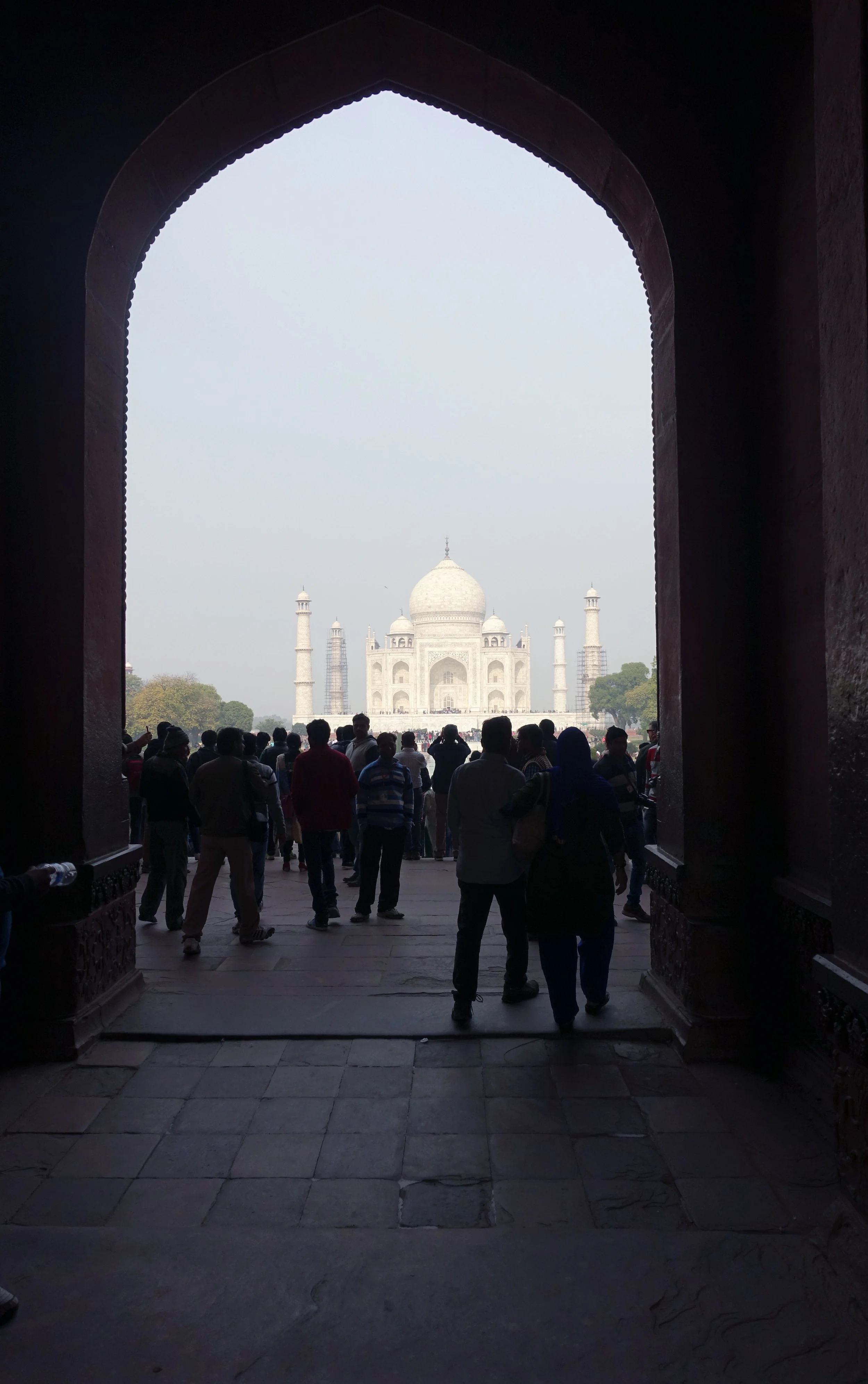 First view as we go through the entrance