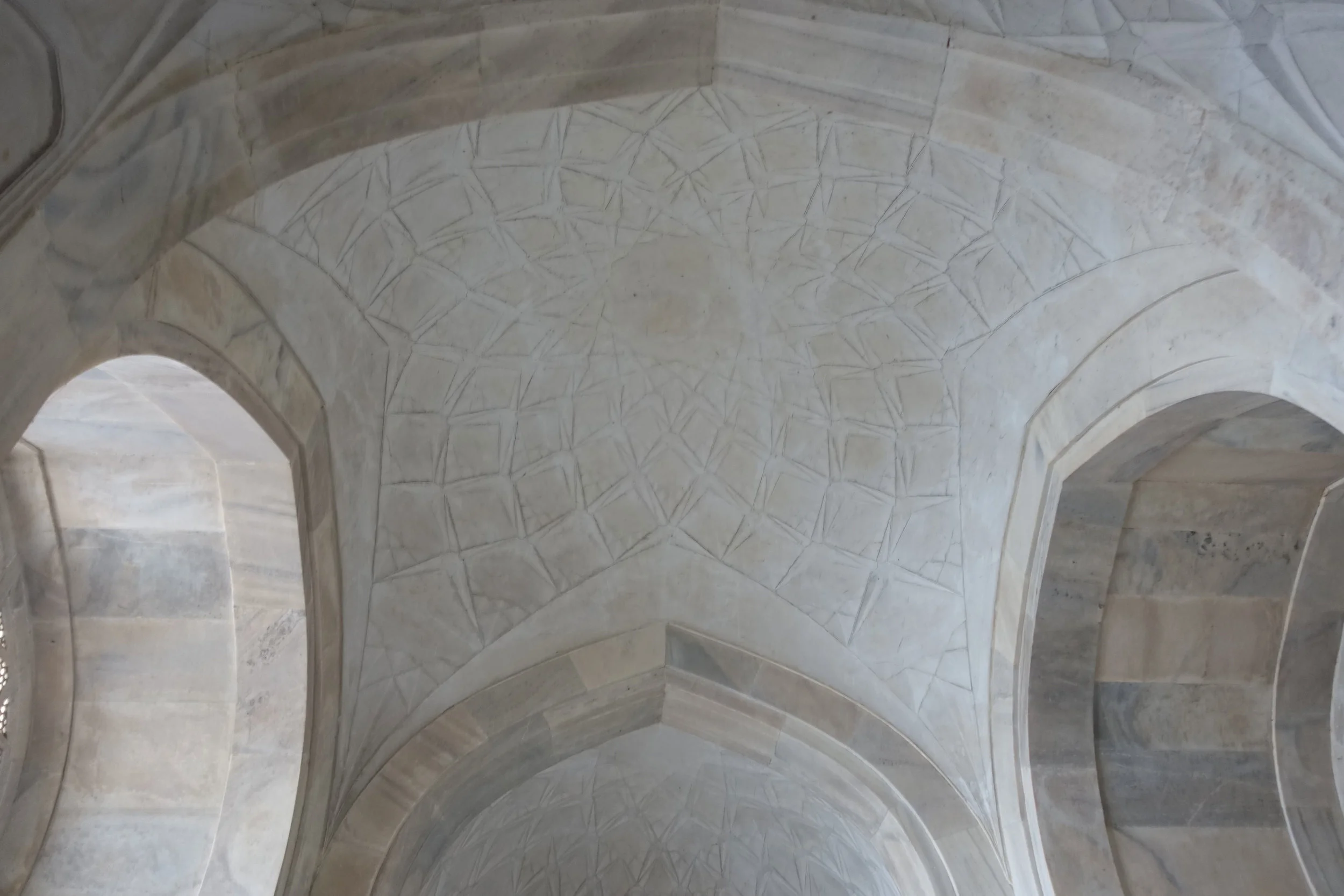  A star shaped dome on the way out of the tomb