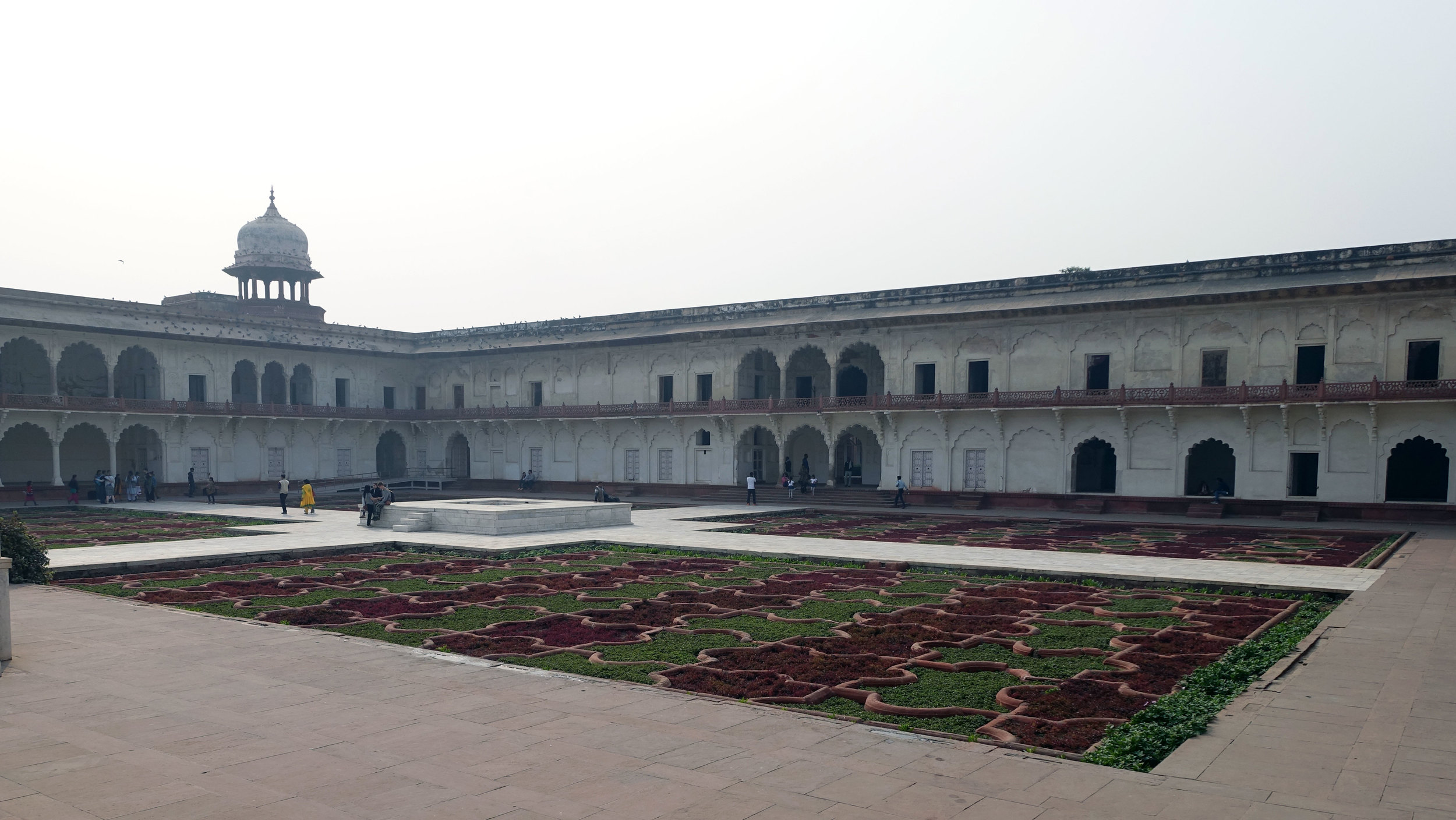 The Courtyard in the Harem which originally grew a vineyard for wine production