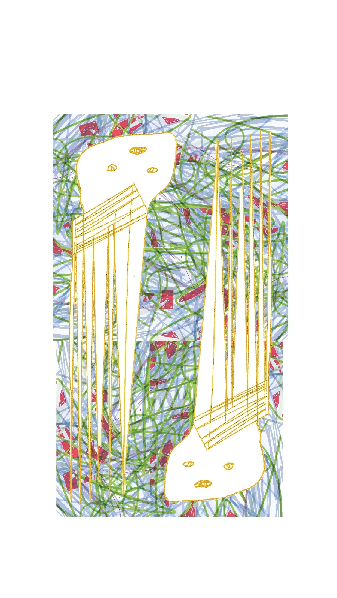 Lend Us Your Ears, 2015 inkjet on canvas , 24 x 36 inches