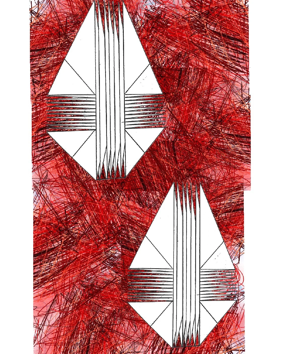 Cuts, 2015 inkjet on canvas , 24 x 36 inches