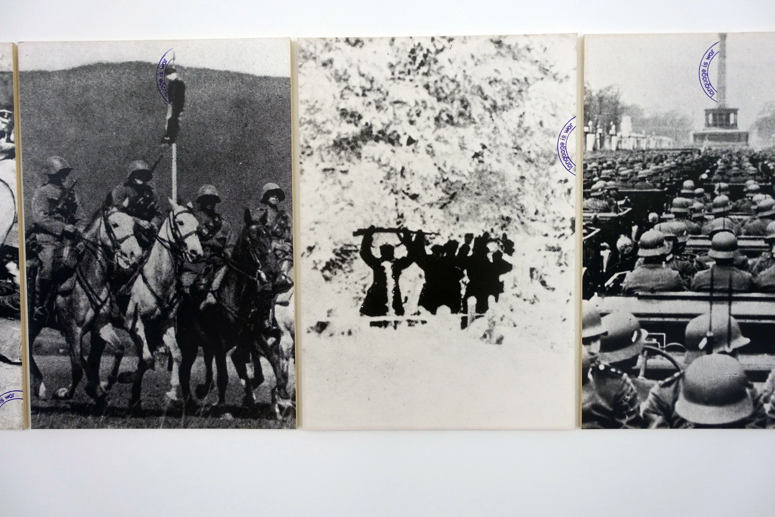 Language is War, 1975 (detail)
