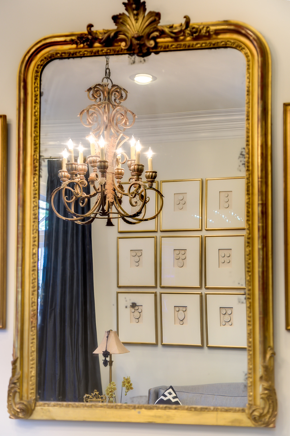 mirrors and art decorating ideas metairie residential interior design khb interiors