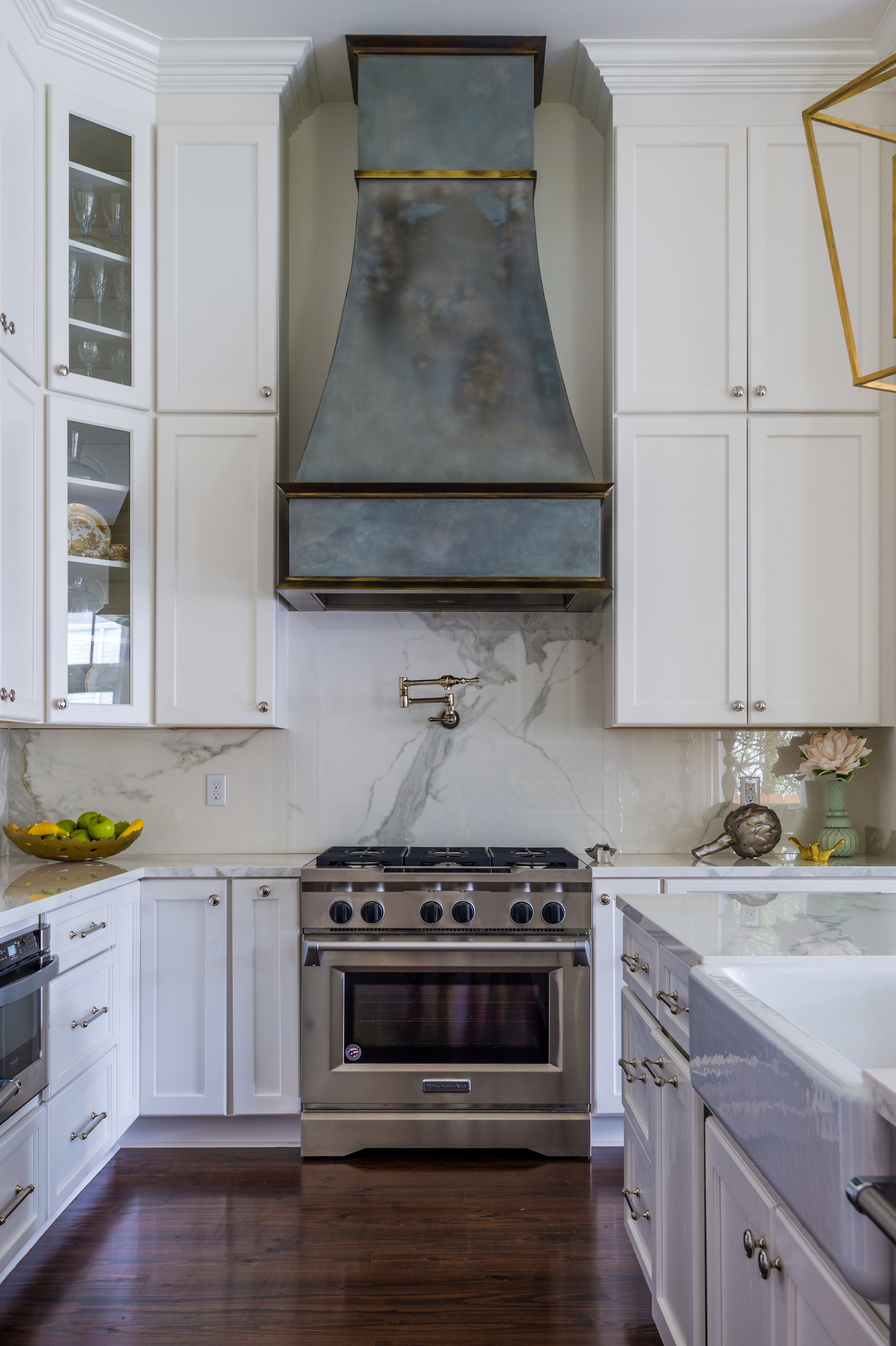 custom kitchen range hood new orleans design style khb interiors