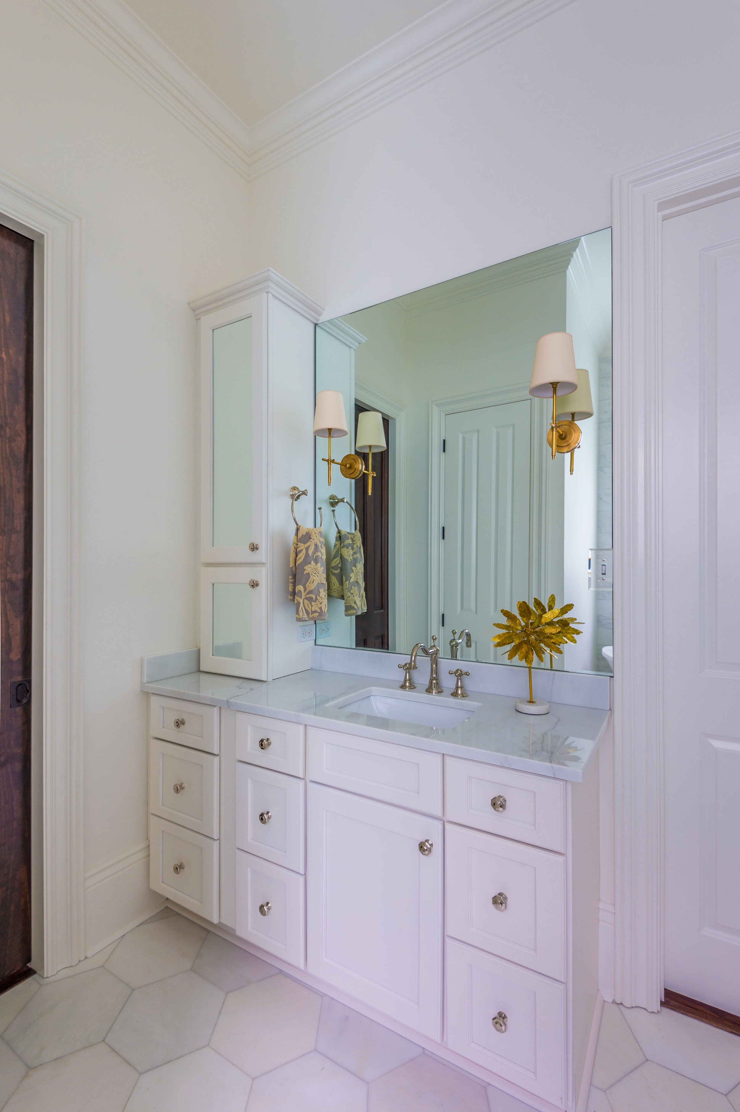 white master bathroom vanity new orleans home interiors khb interiors