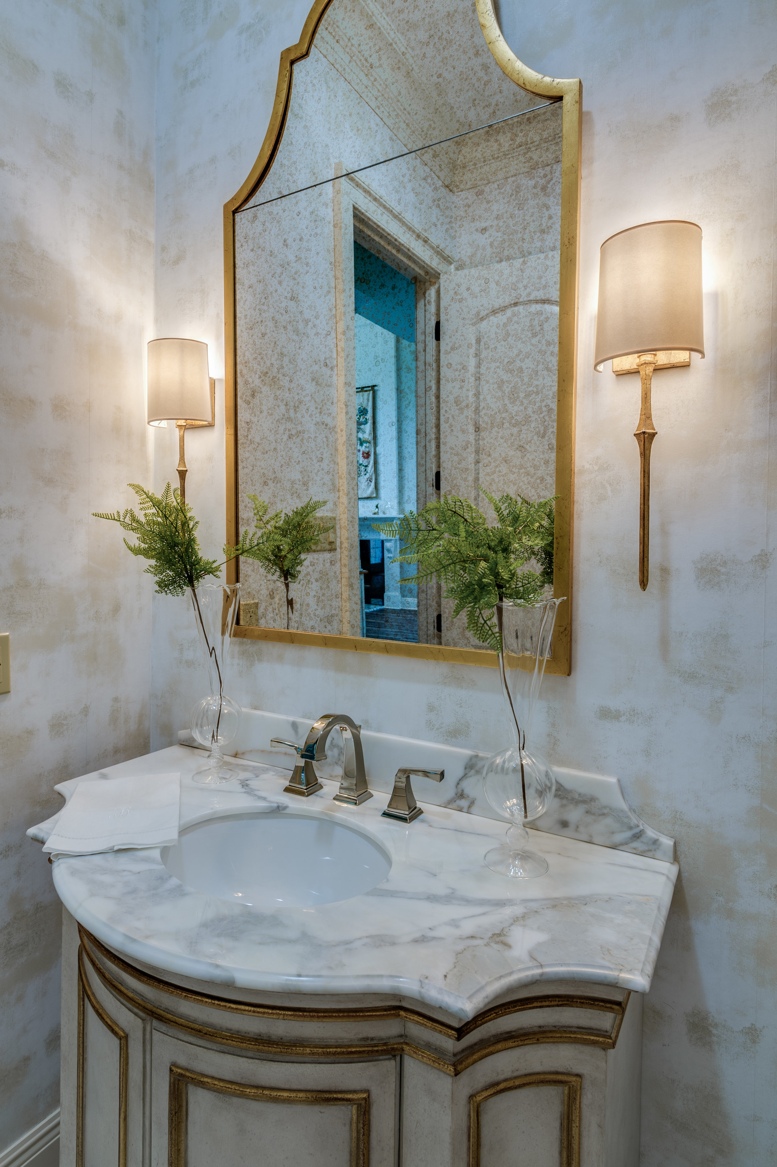 powder room vanity ideas top interior designers metairie khb interiors