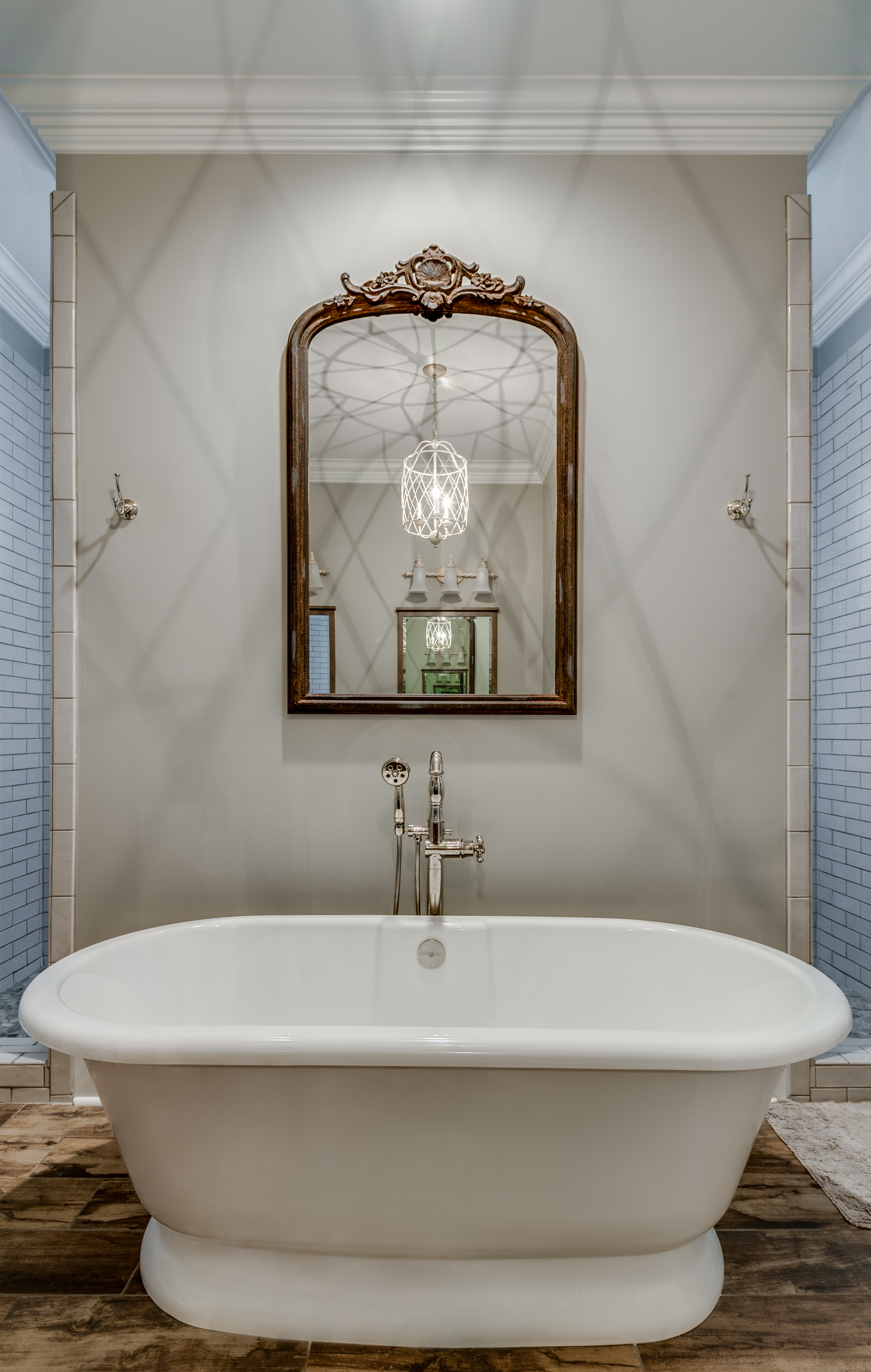 master bathroom tub marble walls new orleans home interiors khb interiors