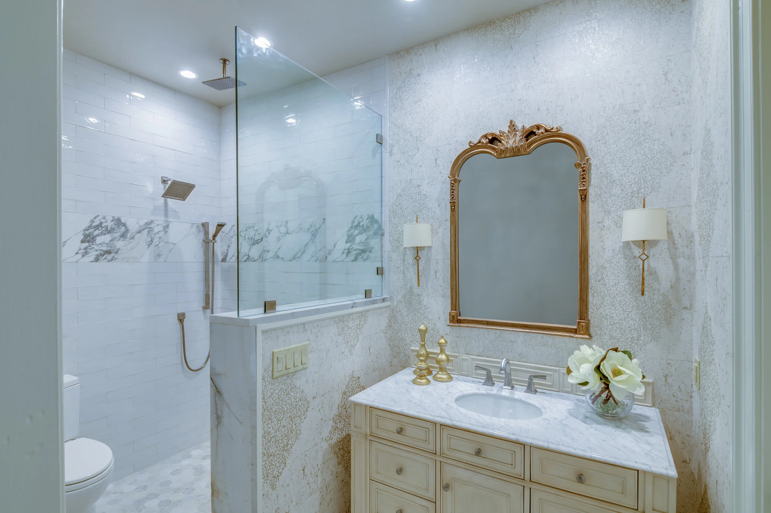 river ridge master bathroom renovation new orleans and old metairie interior designer
