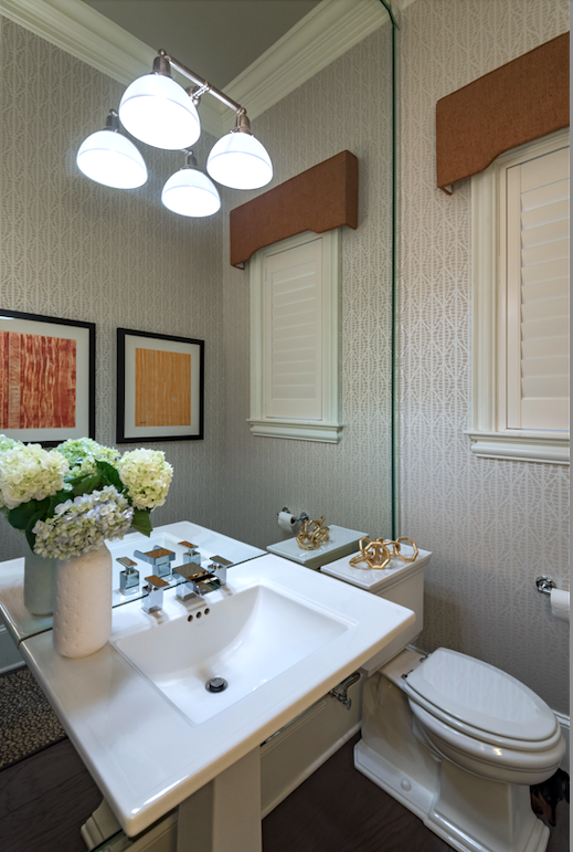 powder room pizazz interior designer new orleans add pops of color in old metairie powder room .png