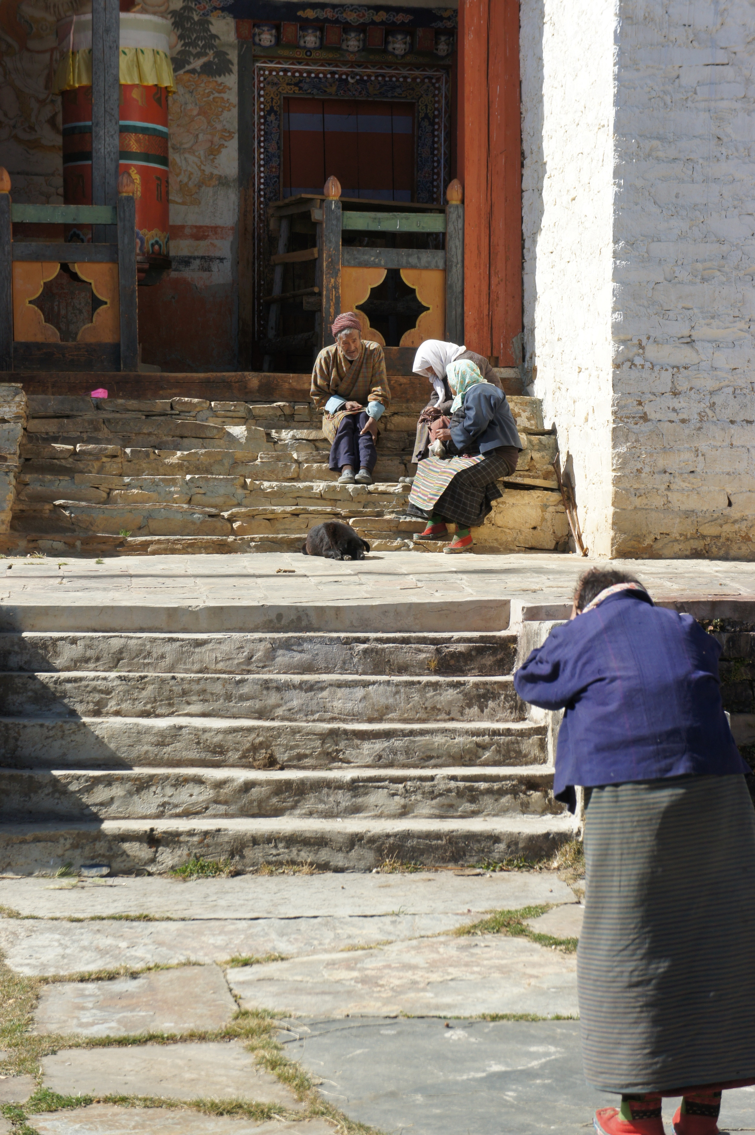 Ura village monastery.