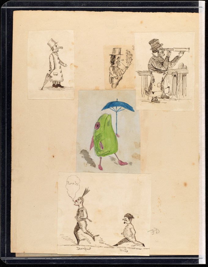 Darwin's children's doodles | American Museum of Natural History /Cambridge University Library
