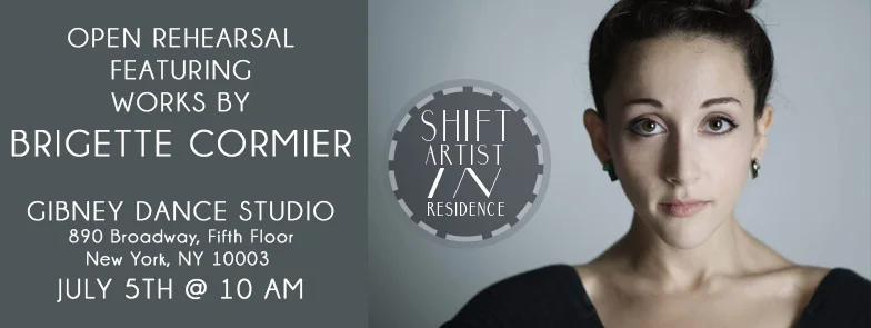 Open Rehearsal Featuring the Works of Brigette Cormier