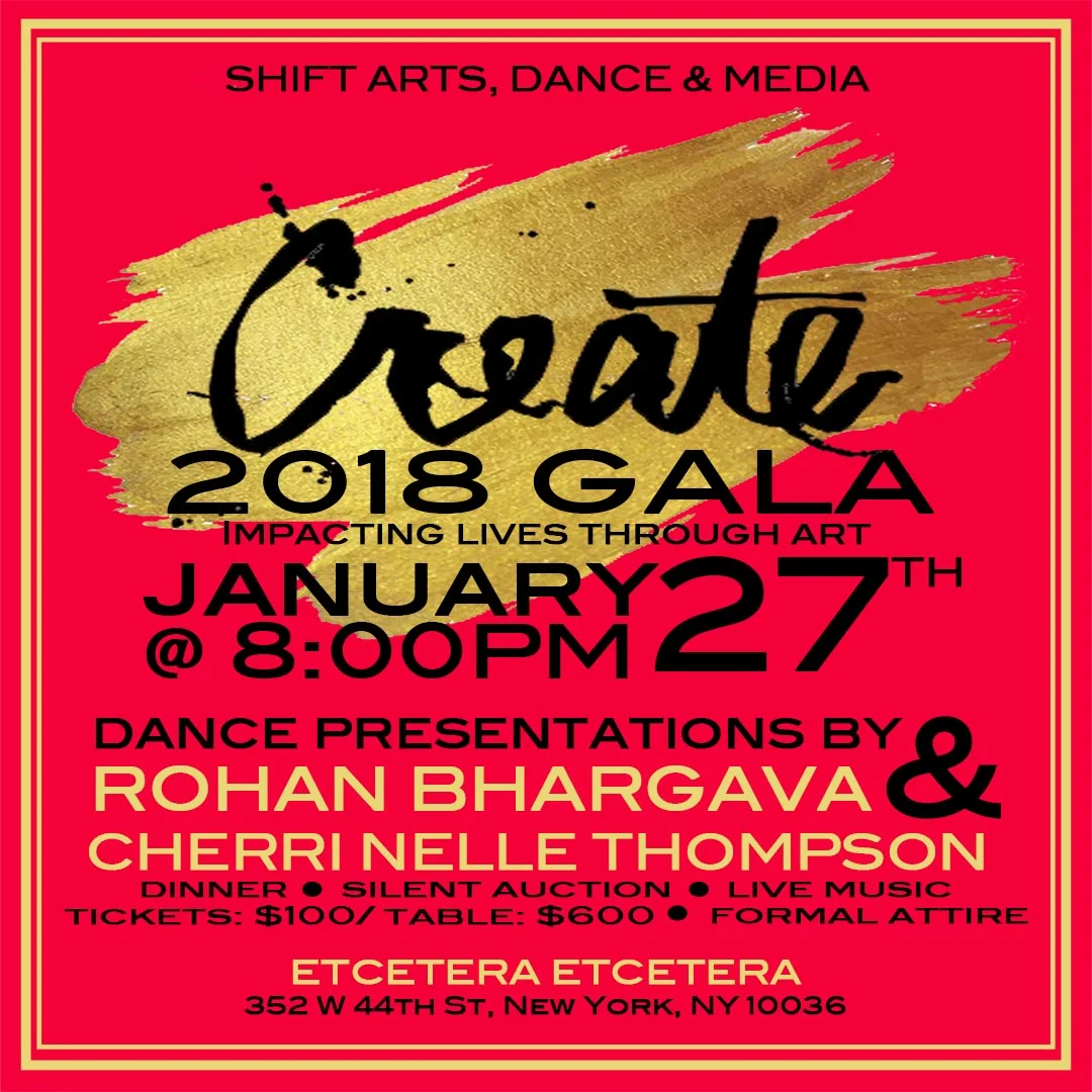 CREATE 2018 Gala: Impacting Lives Through Art