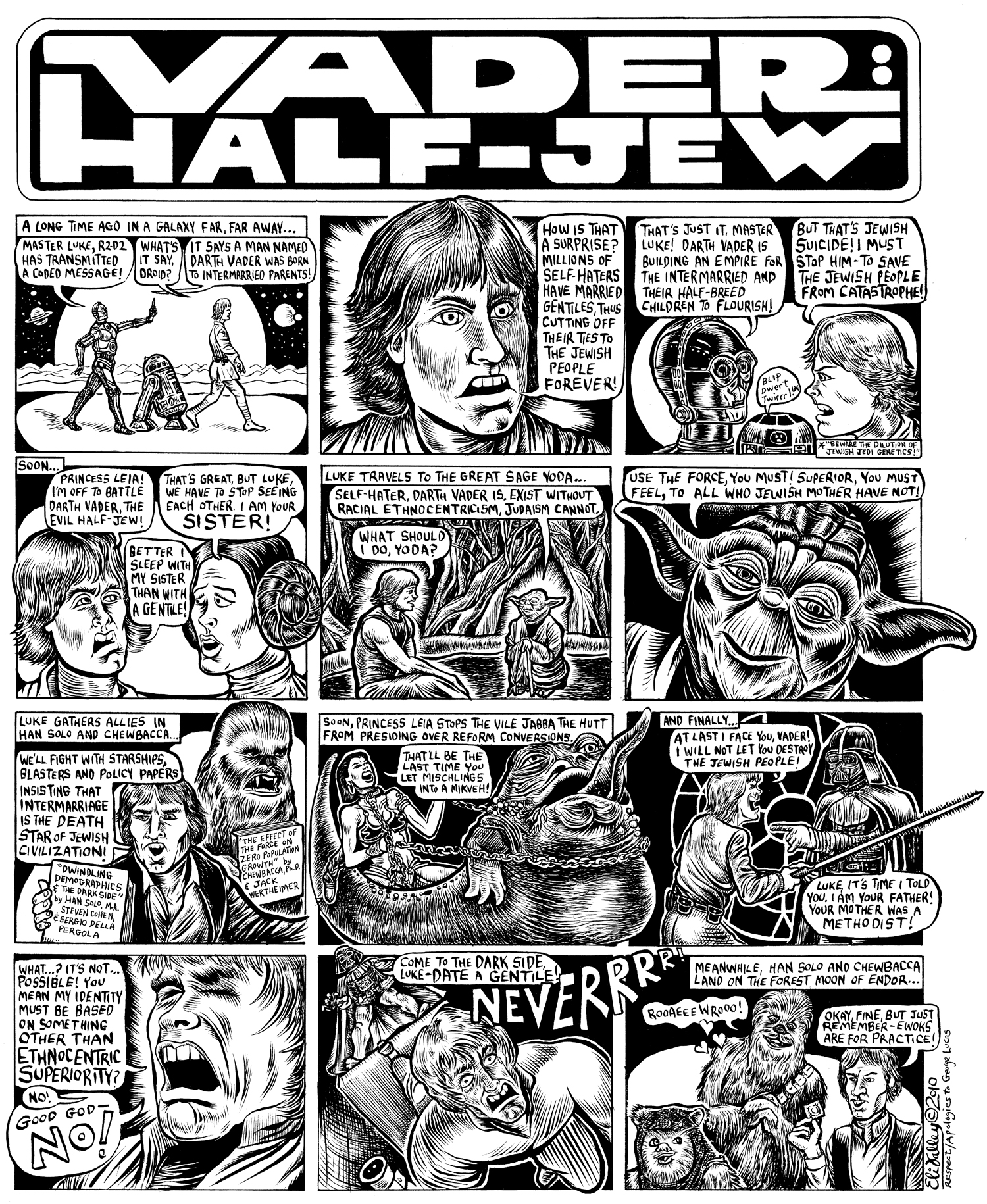 Vader: Half-Jew: Intermarriage. Forward, 3/25/10