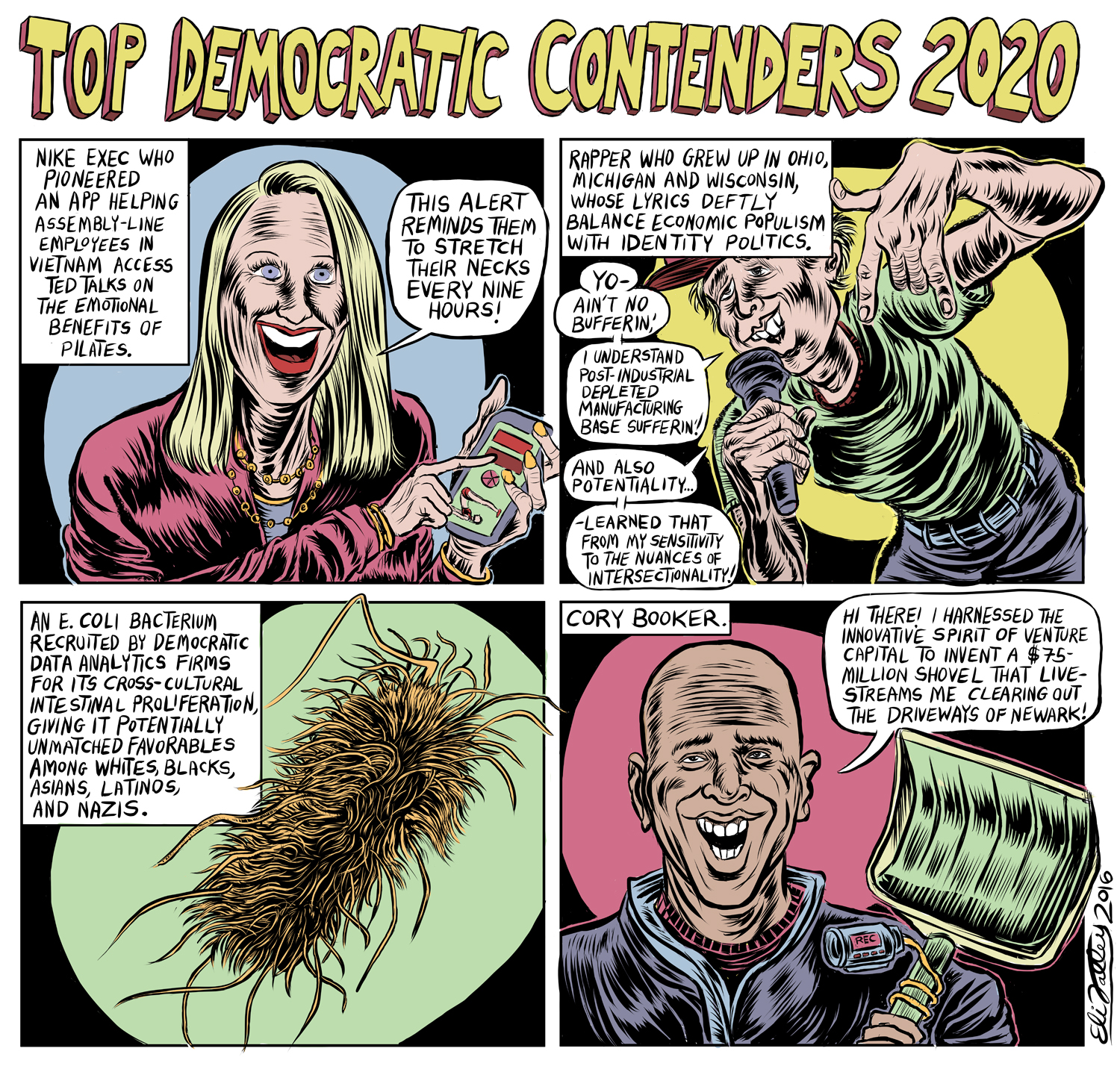 Top Dem Contenders 2020, Village Voice, 1/3/17