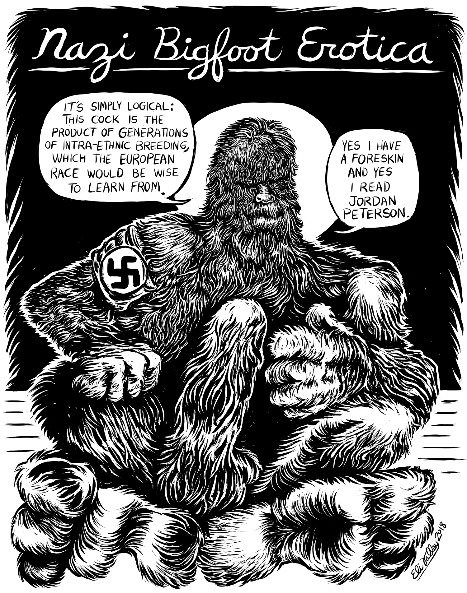 Nazi Bigfoot Erotica, 7/30/2018