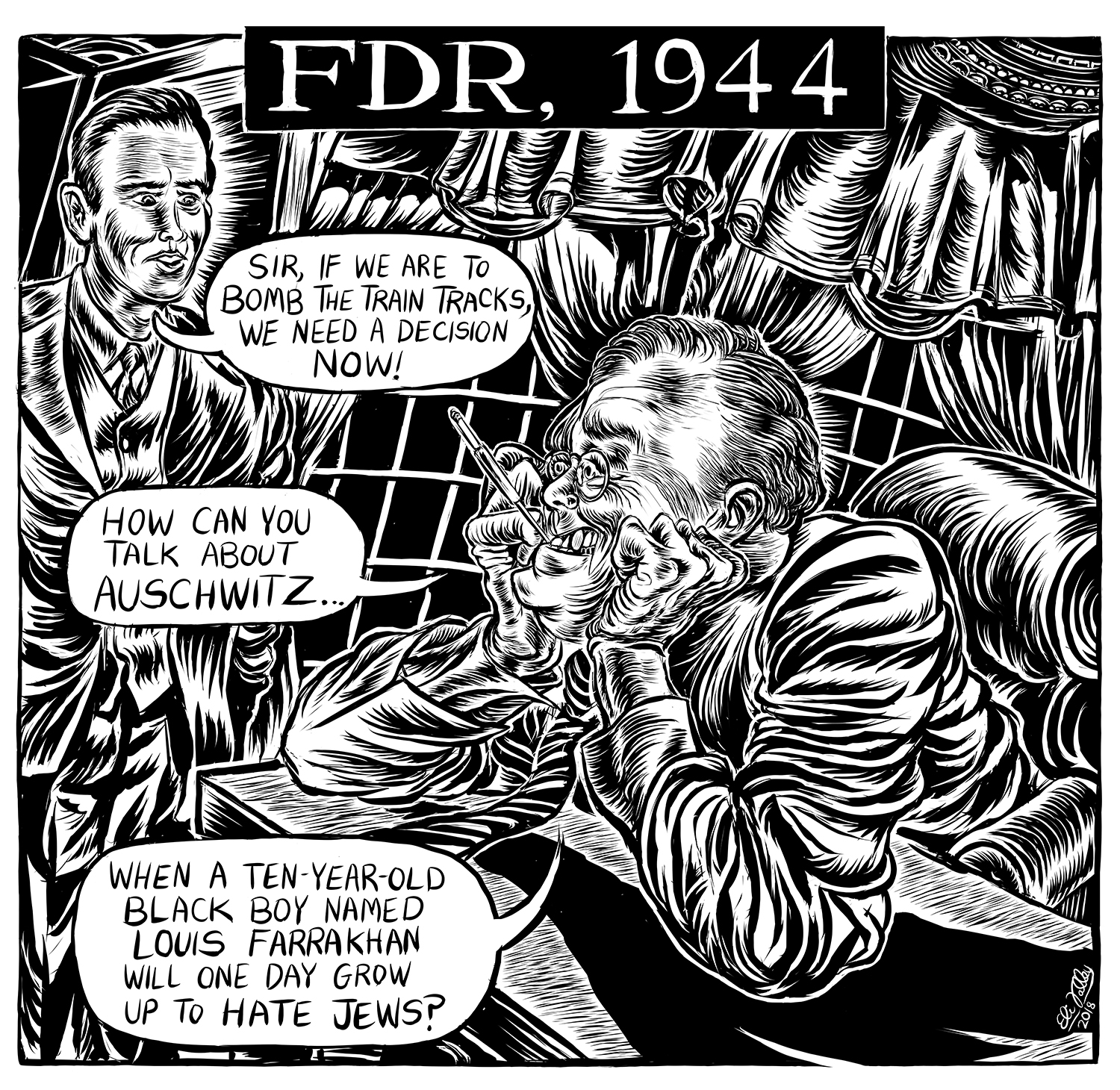 FDR, 1944, Farrakhan 12/26/18