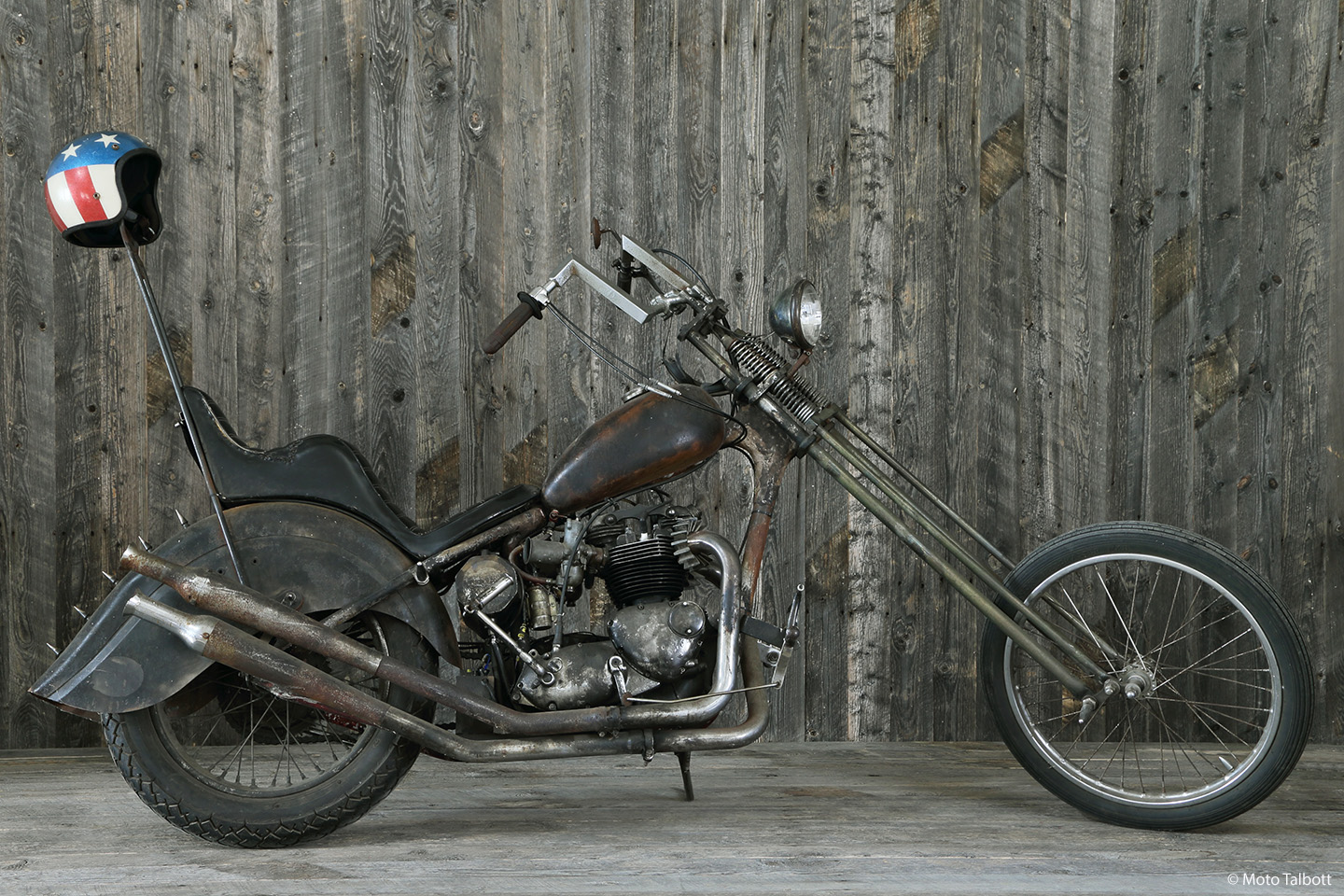 triumph bonneville 650 chopper