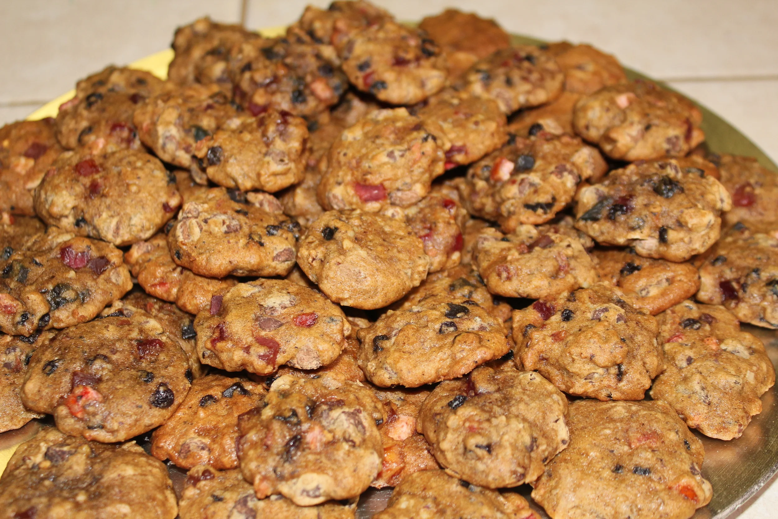 Holiday Drop Fruit Cake Cookies