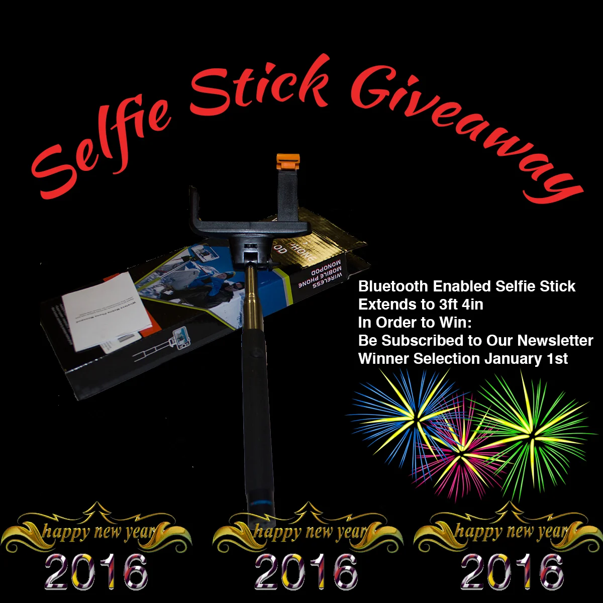 Selfie Stick Giveaway