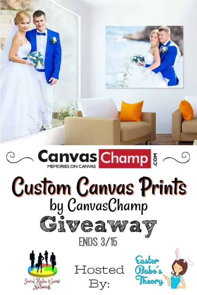 Custom Canvas Prints by CanvasChamp Giveaway